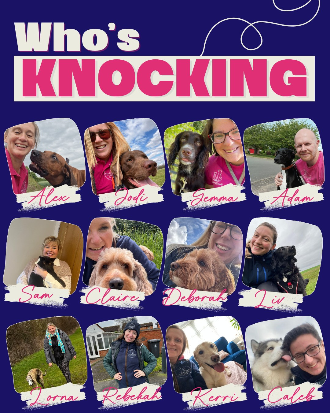 Not every knock is the same… Sometimes it’s parcels, sometimes it’s neighbours — and sometimes it’s us, ready to walk your pup!
#DogWalkingCommunity #HappyPaws #SafeAndSound #TrustedCare #KnockKnockPup