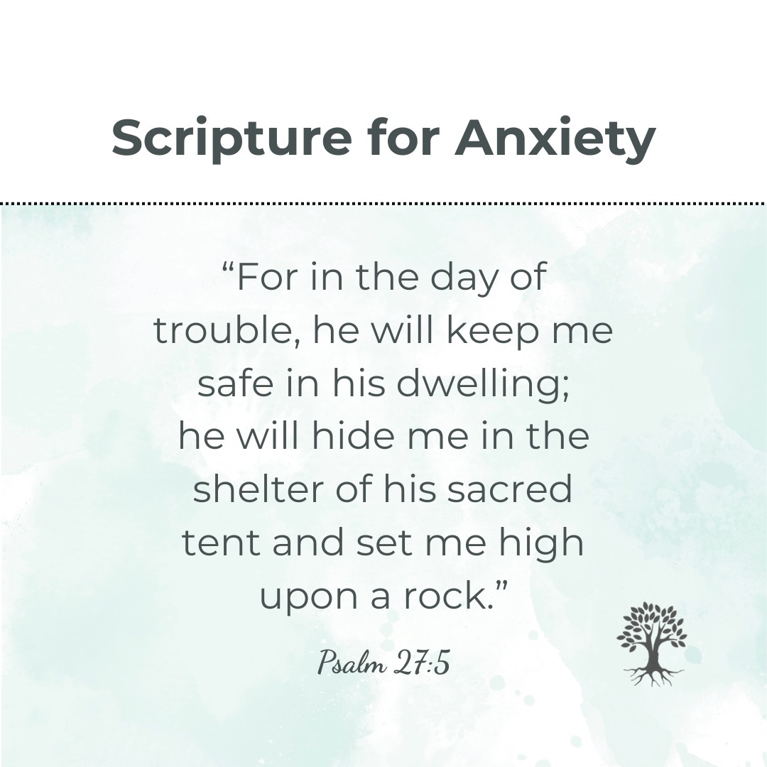Anxiety can make everything feel shaky…our footing, our safety, even our sense of where God is. But Scripture reminds us that we are not abandoned in the storm.
He shelters us.
He draws us close.
He lifts us to steady ground.
Today, if worry feels loud, pause and remember: God is a safe place for your heart — even when life feels overwhelming.
“For in the day of trouble
he will keep me safe in his dwelling;
he will hide me in the shelter of his sacred tent
and set me high upon a rock.”
Psalm 27:5
#ScriptureForAnxiety #PeaceForToday #HeldByGod #Psalm275 #FaithOverFear
#ChristianCounseling #RootedInTruth #YouAreNotAlone #FearfullyAndWonderfullyMade #RootedHopeCounseling