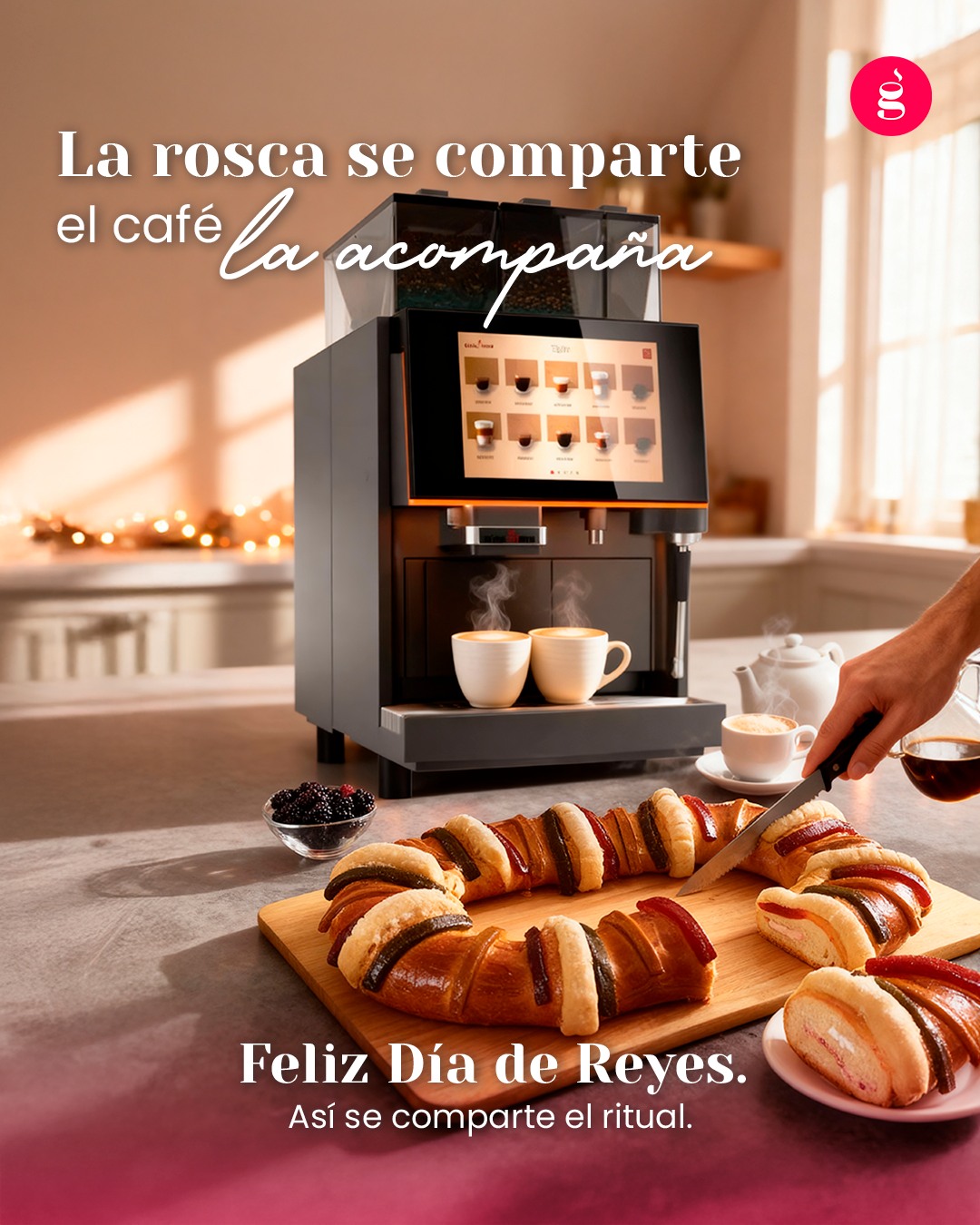 ☕👑 Rosca al centro. Café al lado.
Así se comparte el ritual.
#CaféAlgraná #RitualDeCafé