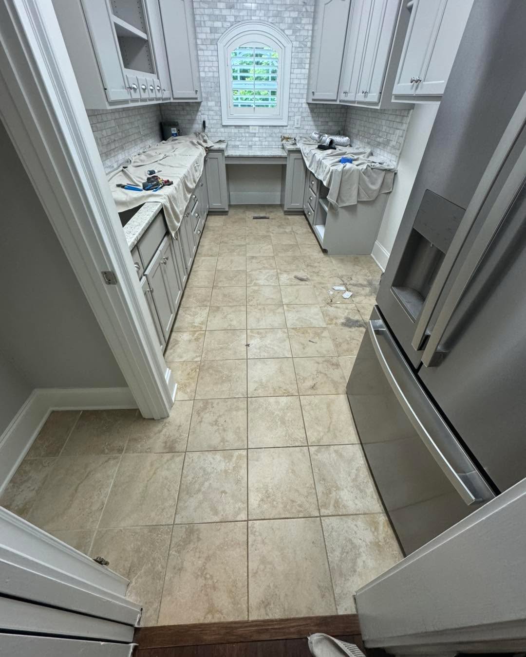 Wrapped up this laundry room tile install and I'm loving how clean and bright it turned out.
Small upgrades like this make a big difference in how a space feels.
Need help with a project around the house? I'm just a message away.