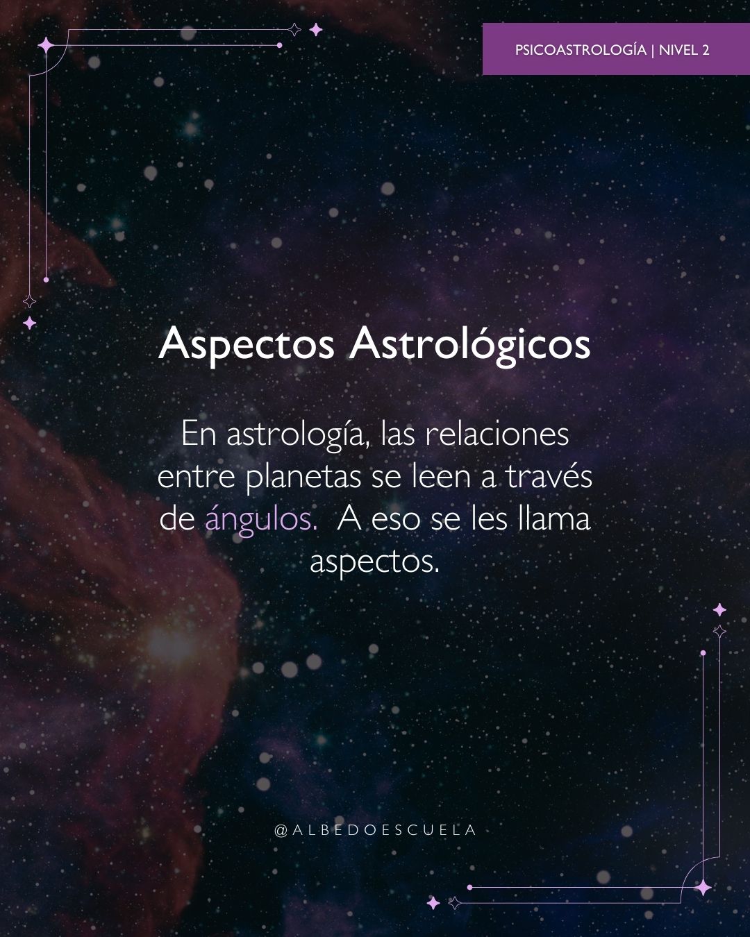Los aspectos astrológicos muestran cómo se relacionan los planetas entre sí.
Ahí se ve dónde hay tensión, dónde hay apoyo y qué dinámicas internas se repiten con el tiempo.
Cuando aprendes a leerlos, la carta deja de ser una lista de posiciones
y empieza a explicarte procesos, no eventos sueltos.
Eso es parte de lo que trabajamos en PsicoAstrología Nivel 2:
una lectura más profunda, psicológica y estructurada de la carta astral.
🜂 Inicia 21 de enero 2026 · 10 am -12pm
💻 Clases por Zoom
💰 $400 por clase
👁️🗨️ Imparte: Tere Flores
Si ya lees cartas y quieres ir más a fondo,
este curso puede ser el siguiente paso.
📩 Escríbenos para más información.
#magic #astrology #aspectoszodiacales