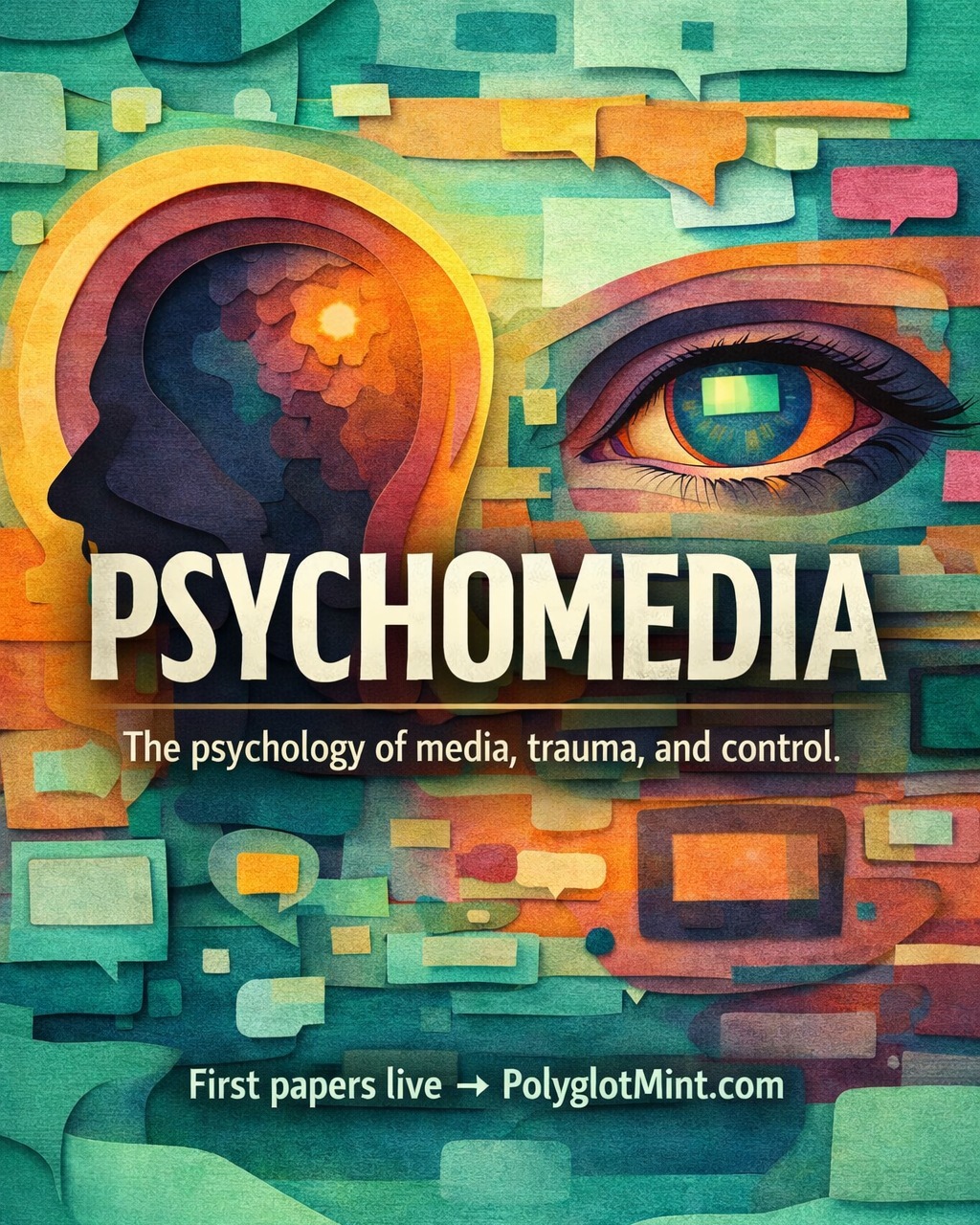 Psychomedia has launched.
A new scientific field studying how media, language, and symbolism program the nervous system — and how repetition quietly builds inner worlds in the collective subconscious.
I built Psychomedia through obsession-level pattern tracking: lived trauma, self-study, and years of watching how the mind gets programmed, hijacked, and how it rewrites reality to survive.
The first papers are now live at PolyglotMint.com (link in bio).
If you’ve ever felt numb, fragmented, or like your life is being scripted from the outside in, this is for you.
#Psychomedia #NervousSystem #Trauma #MediaPsychology