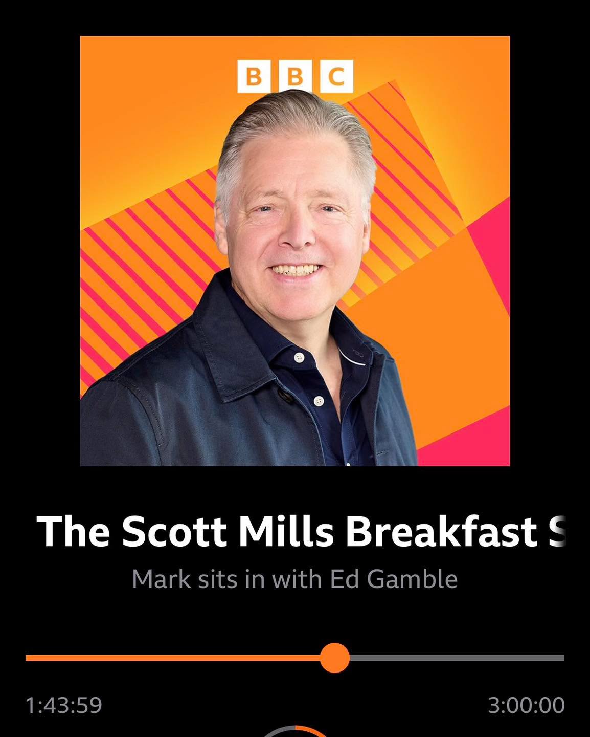 Great three song choices this morning on Radio 2 from Matt from Church Crookham! Video killed the radio star, You take me up by the Thompson Twins and 3am eternal by KLF. What would yours be?