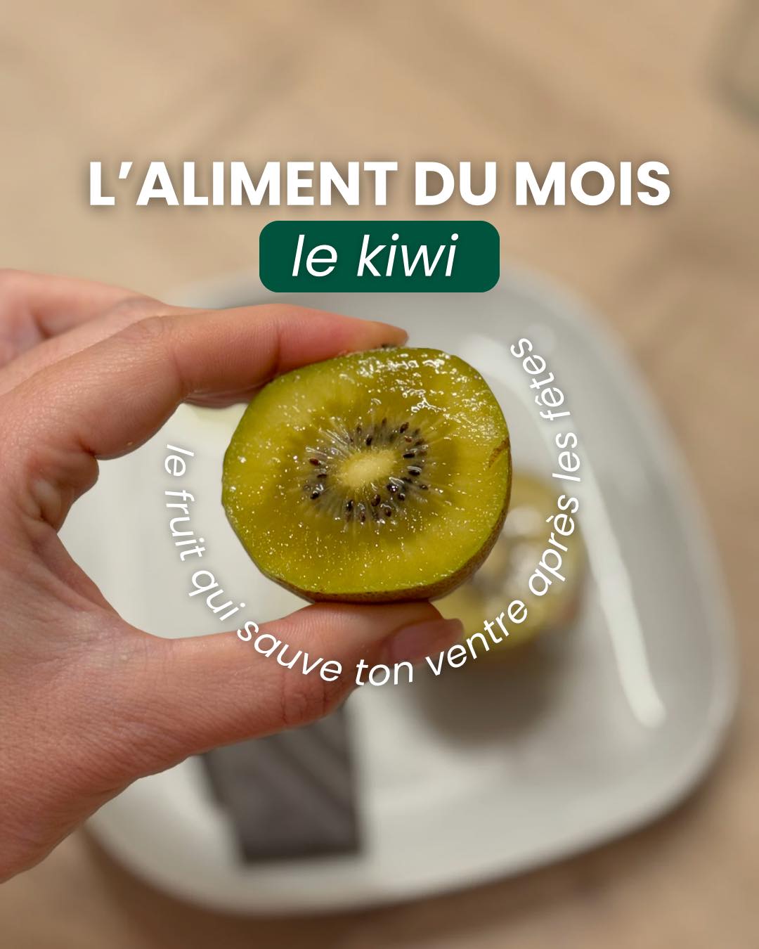 En janvier, on a tous besoin d’un boost d’énergie, d’une meilleure digestion et d’un bon coup de pouce immunité.
Et la star du mois… c’est le KIWI. 🥝
👉 Dans ce carrousel, je t’explique ses bienfaits, et quand le consommer en chronobiologie alimentaire pour en tirer le meilleur.
Et si tu veux être guidé(e) dans ton alimentation jour après jour, rendez-vous sur www.jolie -minceur.com
—
Je suis Julie, experte minceur & fondatrice du Cabinet JOLIE.
Sur ce compte, je t’apprends à mincir sans régime, à te réconcilier avec la nourriture et à obtenir des résultats visibles, sans frustration.