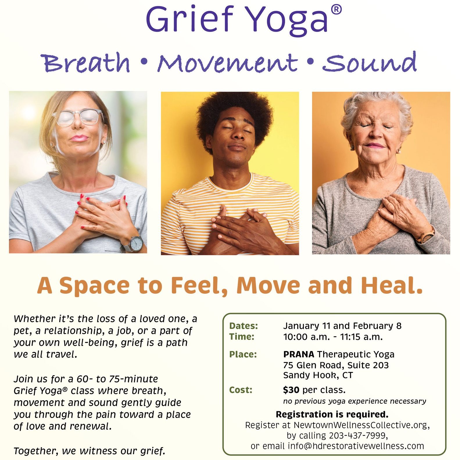 β¨ Explore these exciting offerings coming up this Sunday 1/11 ~ A Day to Refresh, Renew & Realign β¨
As the holidays settle behind us and the new year unfolds, we invite you to join us for one or both of these thoughtfully held offerings designed to support this tender transition. A morning to meet grief with care, and an afternoon to gently clear, reconnect, and realign with what feels true as we step into 2026.
π Grief Yoga | 10:00-11:15am
A compassionate practice offering space to acknowledge grief with curiosity and kindness, supporting the body and nervous system through mindful movement and rest.
πΏ Awaken & Renew Retreat | 1:00-4:00pm
A nourishing afternoon of somatic and restorative yoga, sound bath, Reiki, and reflection - creating room to release whatβs ready to soften and to reconnect with clarity, intention, and embodied presence.
Registration for both in BIO ππ
Come as you are - thereβs nothing to fix or force.
β¨ Join us for a grounding day of care, renewal, and gentle alignment. β¨