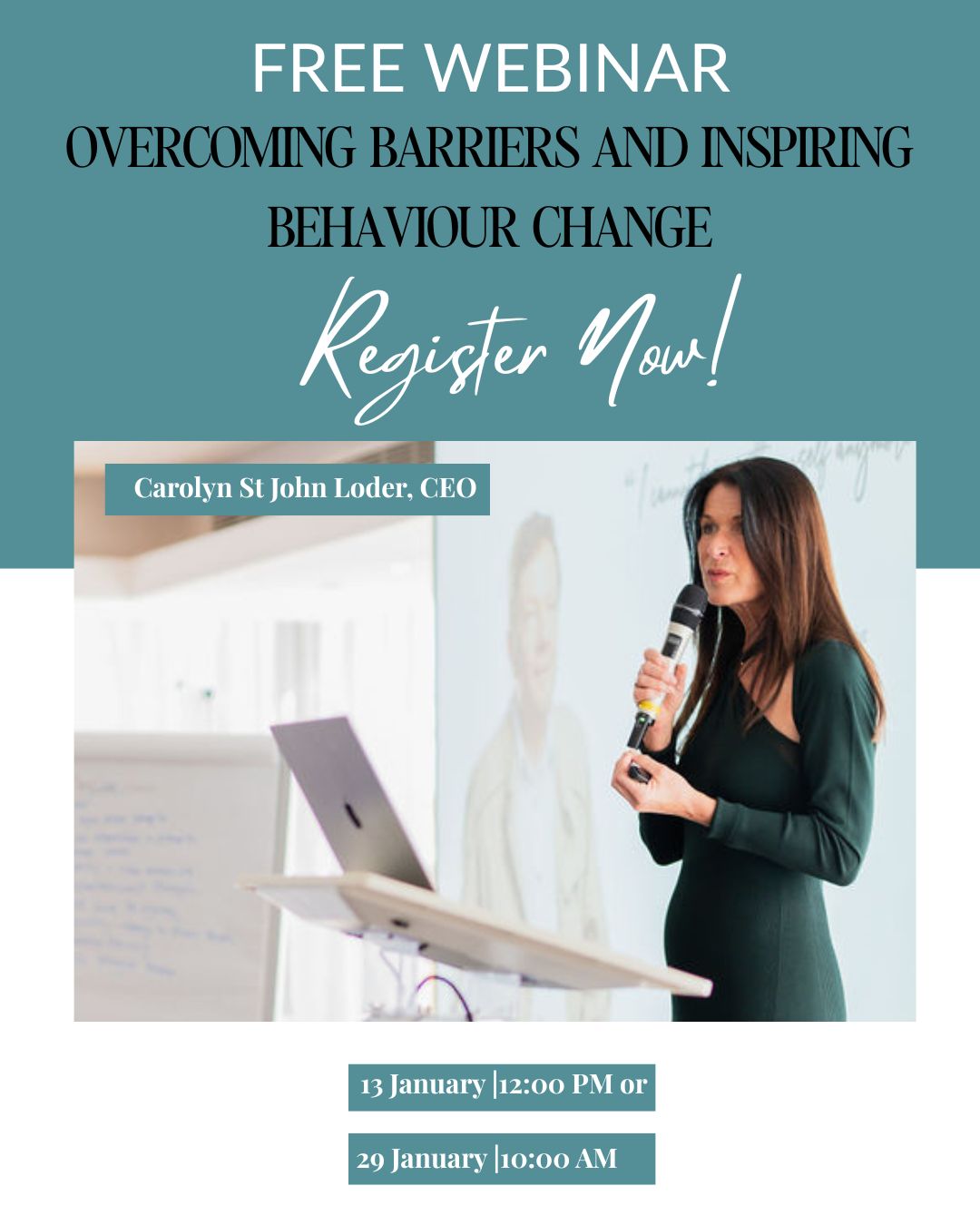 FREE Masterclass: Overcoming Barriers and Inspiring Behaviour Change, hosted by our CEO, Carolyn St John Loder.
Discover how coaching skills can help your clients overcome challenges, stay motivated, and achieve better long-term health outcomes, while also helping you attract and retain more clients.
Why You Can’t Miss This Masterclass
• Break Through Client Barriers
Learn the six most common obstacles clients face - and how to overcome them.
• Transformative Coaching Techniques
Sharpen your listening and questioning skills to unlock powerful “aha” moments.
• Create Lasting Change
Gain practical tools to support sustainable behaviour change.
Choose a Session and book in now via the links bio:
Tuesday 13 January at 12:00pm
Thursday 29 January at 10:00am
🎥 Can’t make it live? A recording will be sent to all registrants.
💡 £500 Health Coach Training Bursary
Eligible Nutritional Therapists and final-year students can apply for a £500 bursary to qualify as a Coach in just 12 weeks.
Register now to gain actionable strategies and take your nutrition practice to the next level. Spaces are limited.