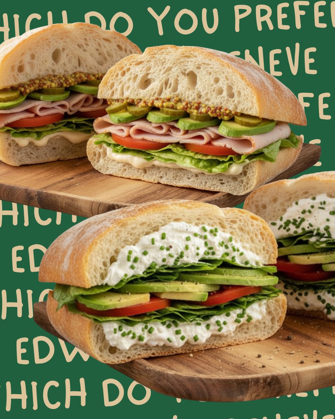 🥪 Team A ou Team B ?
Dit nous en commentaire quels est ton sandwich préfèrer chez Edward's entre le cream cheese avocat ou le jambon avocat crudités.
📍 Bel-Air & Acacias – Genève
🌐 edwards-sandwiches.ch
#edwardsgeneve #bestsellers #sandwich #geneva #fineurbanfood
