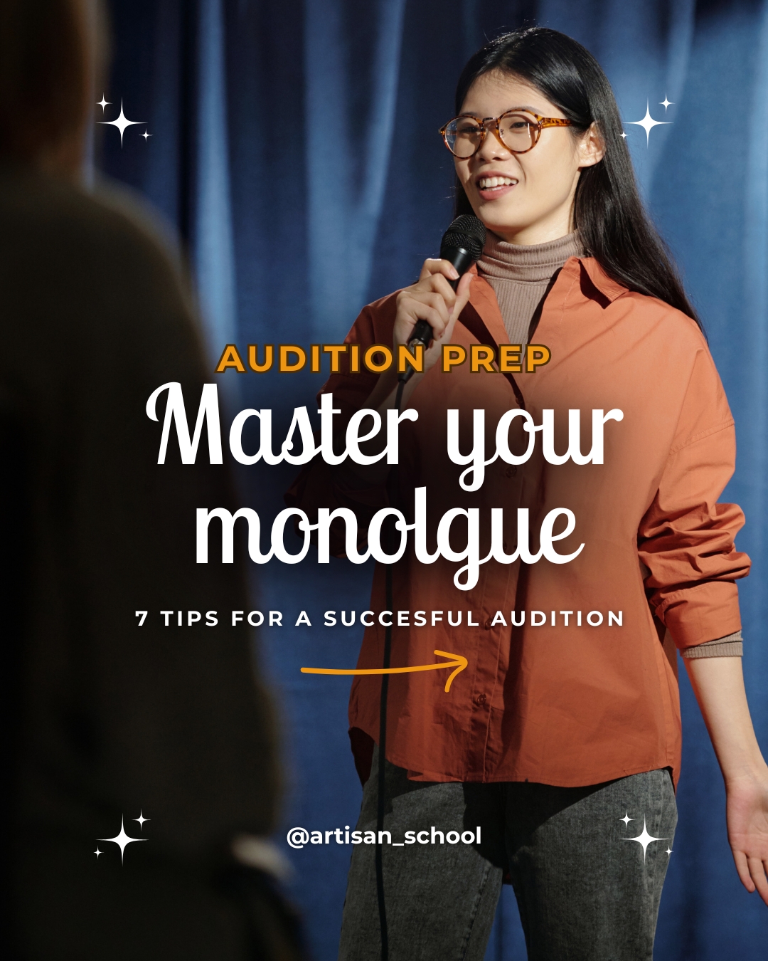 Your monologue is your chance to shine. Follow these 7 steps to make every word count! #AuditionPrep #StageReady