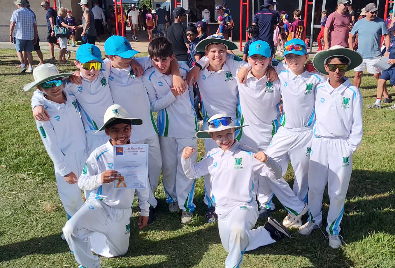 🏏🏏🏏 Well done to the U12 Logan Legion boys who finished 2nd in their pool and 3rd overall in the Ian Healy Cup this week! The boys outperformed expectations throughout the whole week, and their stellar effort to win their final game against MSW by one run in a nail-biting finish was simply superb 👌
Some standout performances from the Loganholme Cobras lads led by William Ludwig, who topped the wickets column, bagging 13 poles at the unbelievable average of 7.85, and earning the number 1 position in the Champion Player list in the process!!
Great work also by Kulshan Singh who received an award for his half century earlier in the week, and solid contributions from Trent Harvey and Kai Smith to round out the best overall performance from a LDCA team in recent memory!
Congratulations boys and go the mighty Cobras 🐍🐍🐍