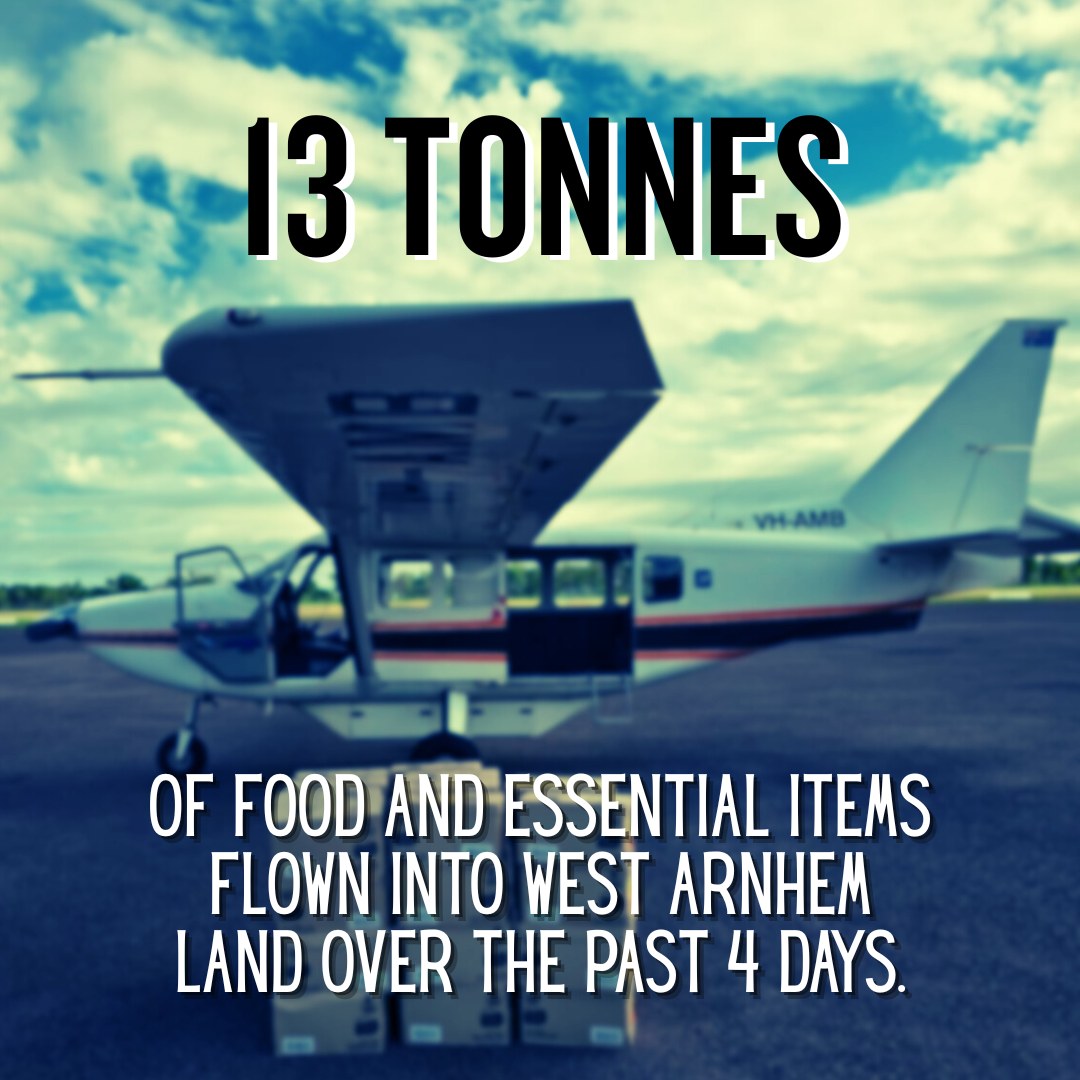 A busy first week of 2026 for the Kakadu Air team in Jabiru.
In just 4 days, we’ve flown 13 tonnes of food and essential items into remote communities across West Arnhem Land. ✈️
We’re proud to help ensure reliable, year-round access to food and essential supplies is available for people living in remote communities across the region.🍎📦