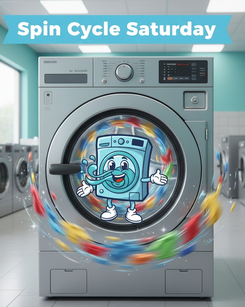 🌀🧺 SPIN CYCLE SATURDAY — LET THE WEEKEND DO THE WORK 🧺🌀
Weekends are for catching up, switching off…
and letting the machines handle the mess.
This Spin Cycle Saturday, The Clean Closet is in full motion — keeping Canberra’s clothes, linen, and workwear moving through powerful cycles designed for deep cleaning, fabric care, and fast results.
Whether it’s:
✔ A week’s worth of laundry
✔ Sports and teamwear
✔ Hospitality linen
✔ Or those “I’ll do it Saturday” loads
We’re ready to spin it clean — properly.
As Cleanie would say:
💬 “You rest. I rotate.”
🧺 24/7 Laundromat
🧼 24/7 Dropbox
⚡ High-performance systems
📍 Canberra
🌐 thecleancloset.com.au
📞 1300 656 895
#SpinCycleSaturday
#TheCleanCloset
#CanberraLaundry
#WeekendLaundry
#247Laundry
#LaundryDoneRight
#MeetCleanie