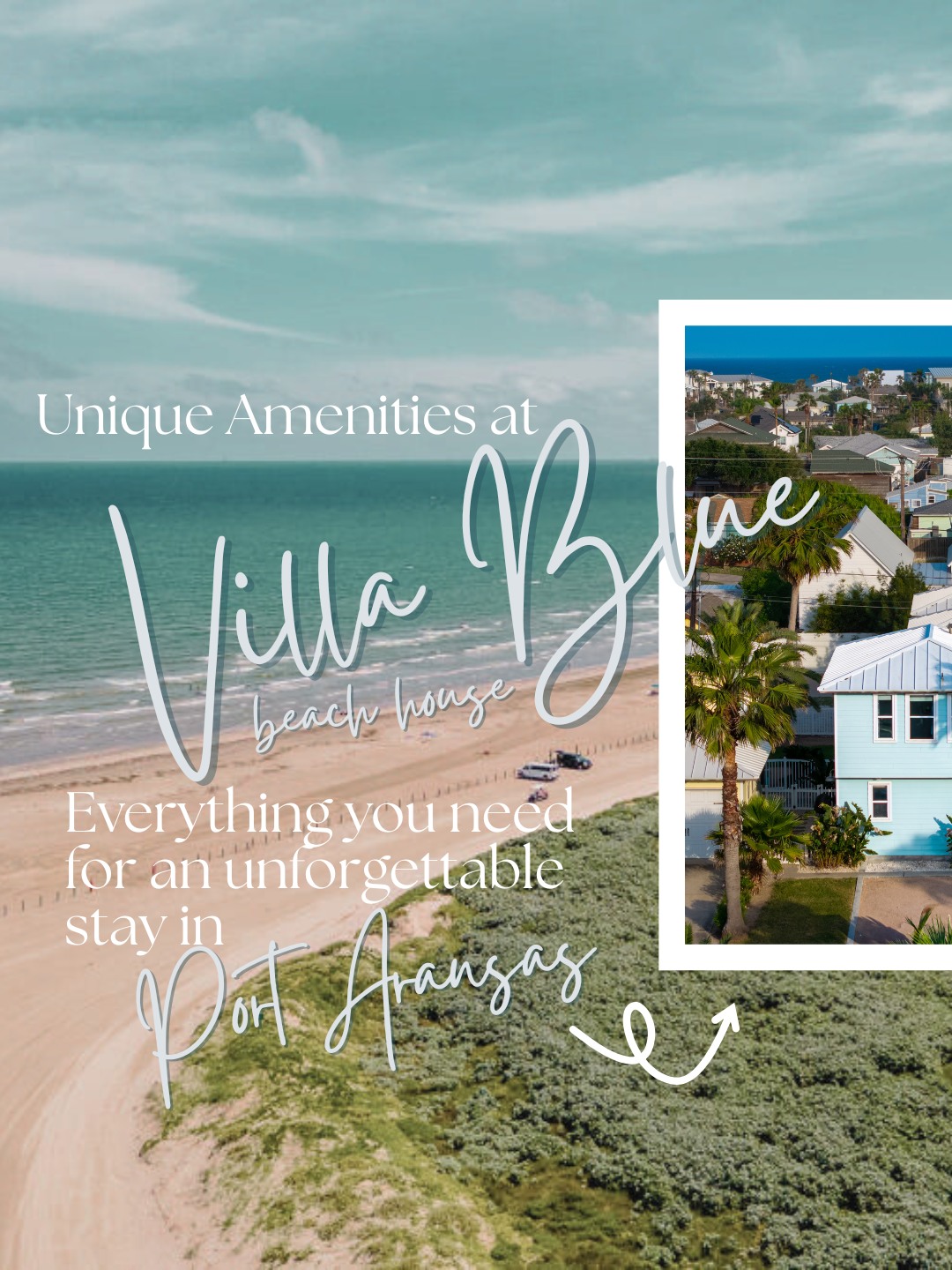 Thoughtfully stocked. Effortlessly comfortable.
From a golf cart included with your stay to beach gear, a fully stocked kitchen, and spaces designed for real rest, Villa Blue is all about easy coastal relaxation.
Swipe through the amenities, then picture yourself here.
Our summer calendar is open and we’re ready to host your Port Aransas escape.
📍 Port Aransas
🚙 Golf cart included
🌊 Beach days start here
#VillaBluePA #VillaBlue #PortAransasStay #PortAGetaway #PortAransas #VisitPortAransas #TexasCoast #BeachHouseLife #SummerByTheSea