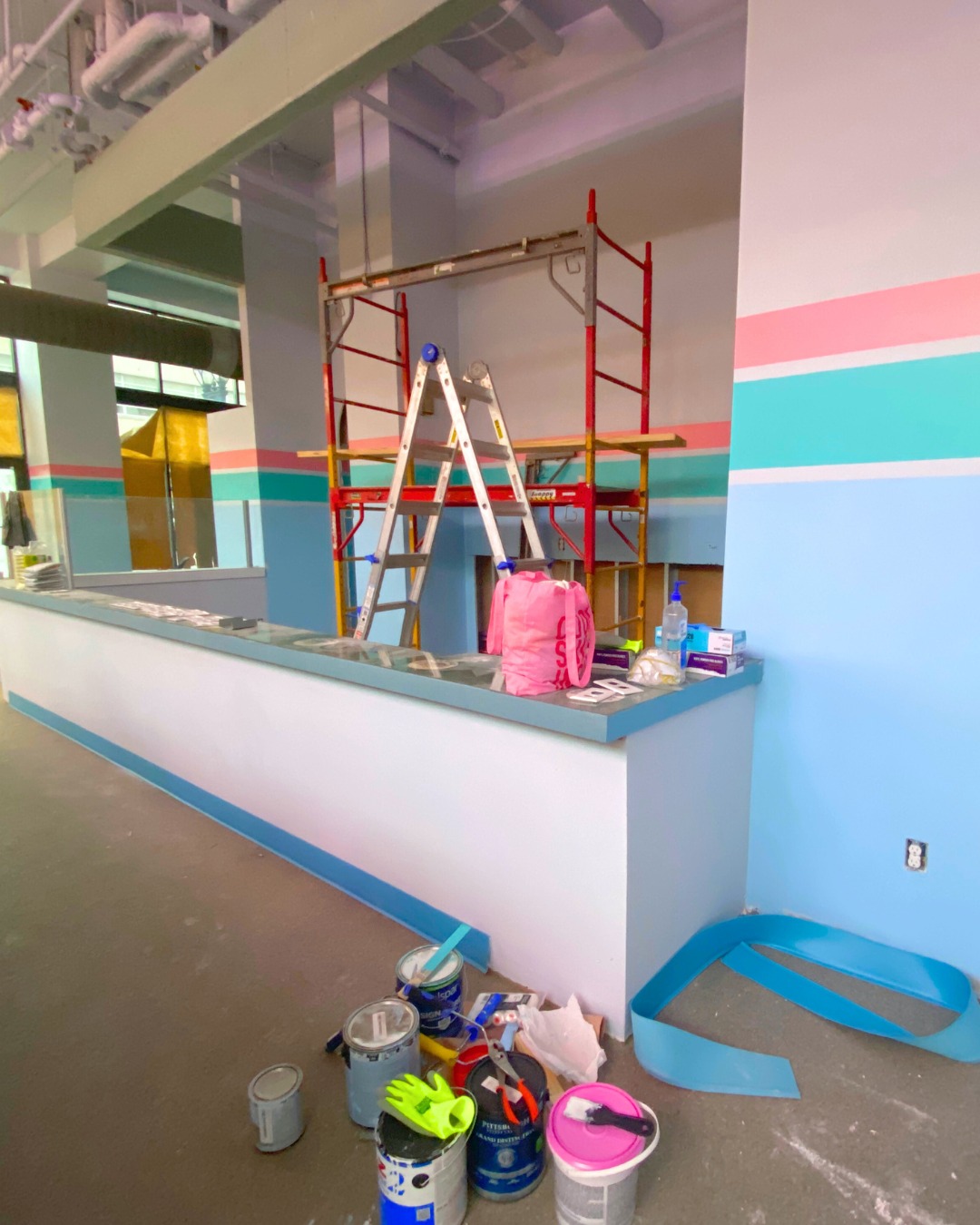 In our painter's tape era 👩🎨
BoCo Boba Café launching February 2026