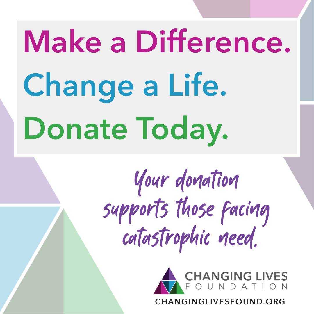 Your donation supports those facing catastrophic need, and monthly giving creates lasting impact. Start a monthly recurring donation or give today: changinglivesfound.org/donate
#changinglivesfound #up2Him #donate #nonprofit