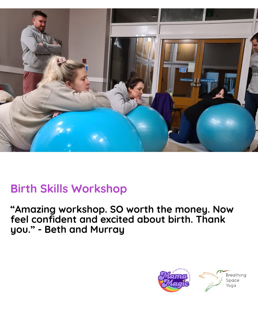 Feel confident, calm, and ready for your baby’s arrival.
Birth is a journey that can take many paths our Birth Skills Workshop is here to give you and your partner the tools to navigate them all with confidence.
Led by Sarah (Yoga Teacher) and Kat (Doula & Hypnobirthing Coach), this 3 hour immersive session in Northwich is designed to bridge the gap between "knowing" and "doing."
What you’ll gain: 🧘♀️ Active birth positions & gentle yoga movement 🌬️ Breathing and relaxation techniques 🤝 Practical ways for birth partners to offer the best support 💡 Navigating choices (from home to hospital, natural to induced) 🧪 Hormone 101: How to help your body work its magic
Bonus included: A 1-to-1 online birth planning session with Kat!
📅 Next Date: Thursday 20th Nov, 6.15-9.15pm 📍 Location: Comberbach Memorial Hall, Northwich Limited to 5 couples for an intimate, supportive experience.
🔗 Book your spot here: https://www.breathingspace-yoga.com/birthskillsworkshop
#BirthSkills #PositiveBirth #NorthwichMums #PregnancyYoga #BirthPartner #Hypnobirthing #CheshireMums #ActiveBirth #EmpoweredBirth #BreathingSpaceYoga