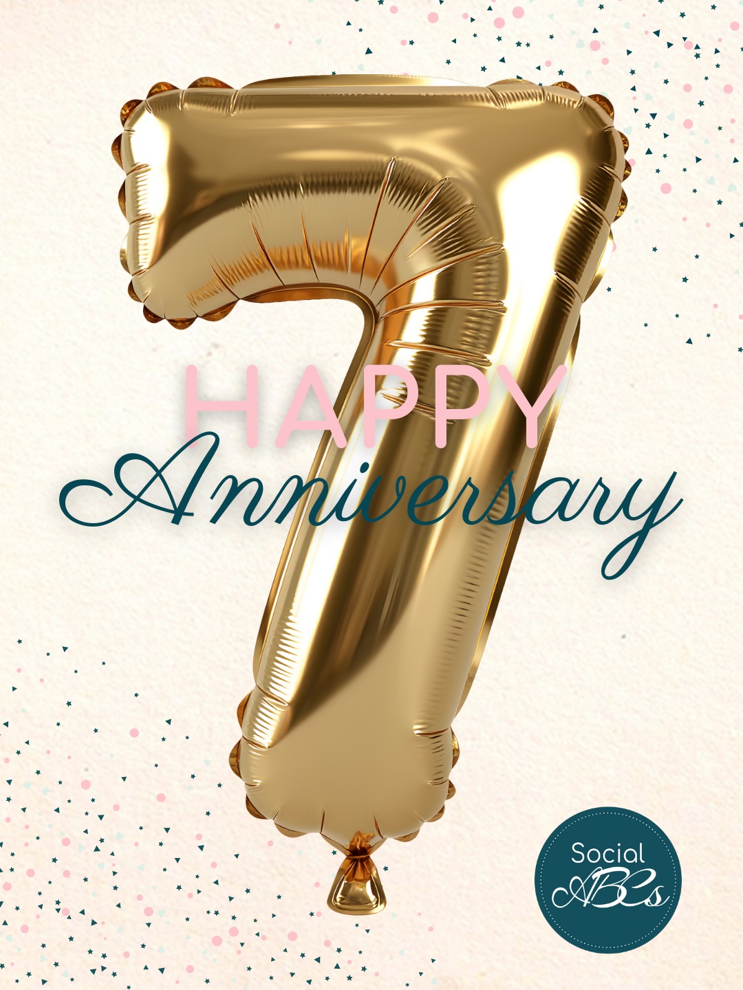 š Celebrating 7 incredible years of creativity and connection!
Thank you to my amazing clients and supporters for being part of my journey. From social media strategies to PR wins and email campaigns that deliver, Social ABCs is proud to help your brand shine. Hereās to many more years of success together!