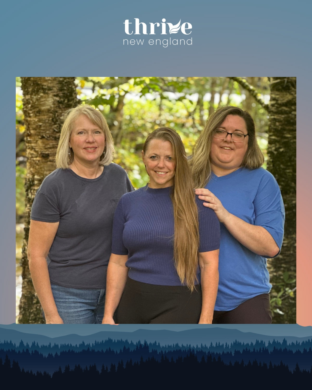 Today, we #WearBlueDay to stand with survivors.
How you can get involved:
🔹 Wear blue today
🔹 Take a photo or short video
🔹 Post it on social media
🔹 Tag @ThriveNewEngland and use #WearBlueDay