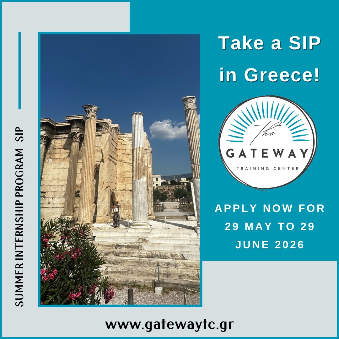👉Applications Now Open – 2026 SIP Program!
Are you ready to grow, learn, and be transformed this summer?
📅 Date: 29 May – 29 June 2026
📍 Location: Gateway Training Center, Greece
The Summer Internship Program (SIP) is your opportunity to:
- Understand what it is like to minister to people from different cultures
- Participate in practical outreach
- Follow in the footsteps of Paul
All in one month!
💡 Spaces are limited – apply early to secure your place!
👉 Apply now at gatewaytc.gr
#GatewayTrainingCenter #SIP2026 #FaithInAction #BiblicalGreece