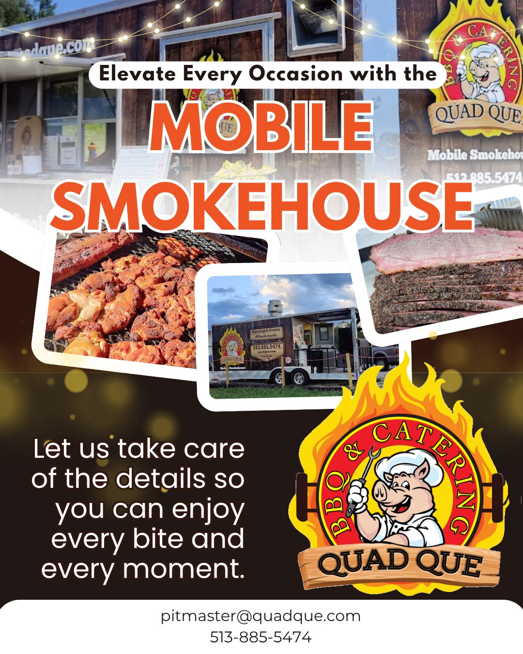 @quadquebbq_ is based in St. Leon Indiana but travels southeast Indiana and the Greater Cincinnati area serving up their award winning BBQ. The Pitmaster is a generous man who embodies the #KPCUnlimited principal of small business supporting each other and is actively involved in our community. Truly a small business owner you want to support!
To have your #smallbusiness featured in our Partner Spotlight, become a KPC Unlimited partner. Digital marketing services by KPC Unlimited not required to be a partner https://www.kpc-unlimited.com/partners
Quad Que website was created by https://www.netcincy.com/ and is maintained by KPC Unlimited https://www.quadque.com/
#kpcsupportssmallbusiness #smallbusinessmarketing