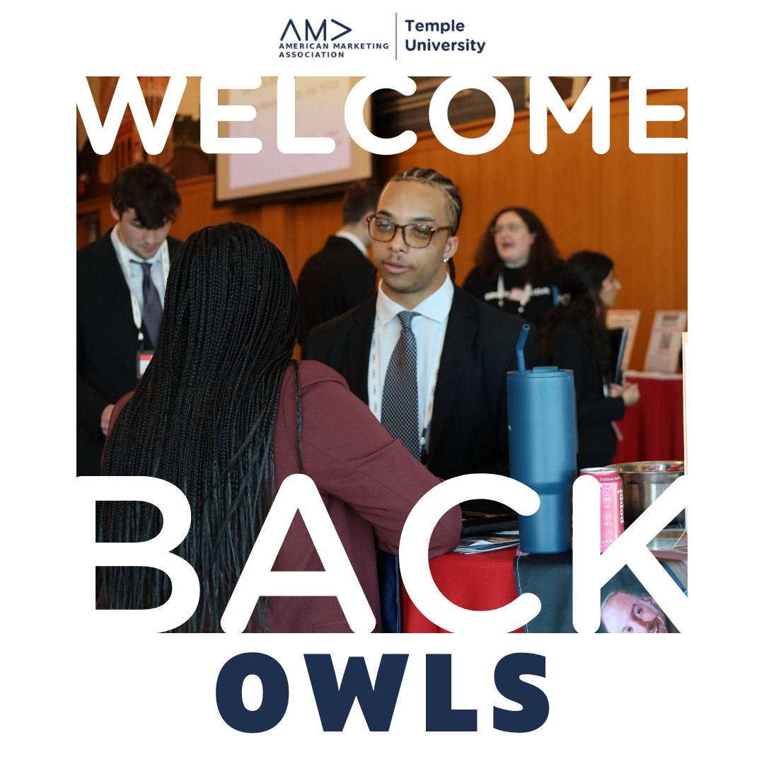 New semester. New goals. Same passion for marketing. 📈
We’re ready for another semester of learning, networking, and leveling up together. Welcome back, Owls—let’s get to work🦉💙