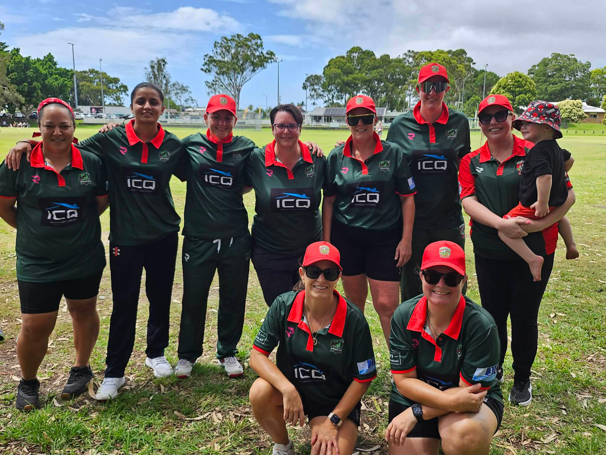 The juggernaut rolls on!!!!
The Queen Cobras kicked off their post-Christmas campaign with a big win over Surfers Paradise today, posting a huge 244, their highest total of the season, in response to the Surfers Paradise gals first innings total of 183 !
The ladies from Loganholme are currently sitting in fourth position on the ladder but only by the barest of margins... Another win next round and things could get VERY interesting 😎
Good luck ladies and go Cobras 🐍🐍🐍