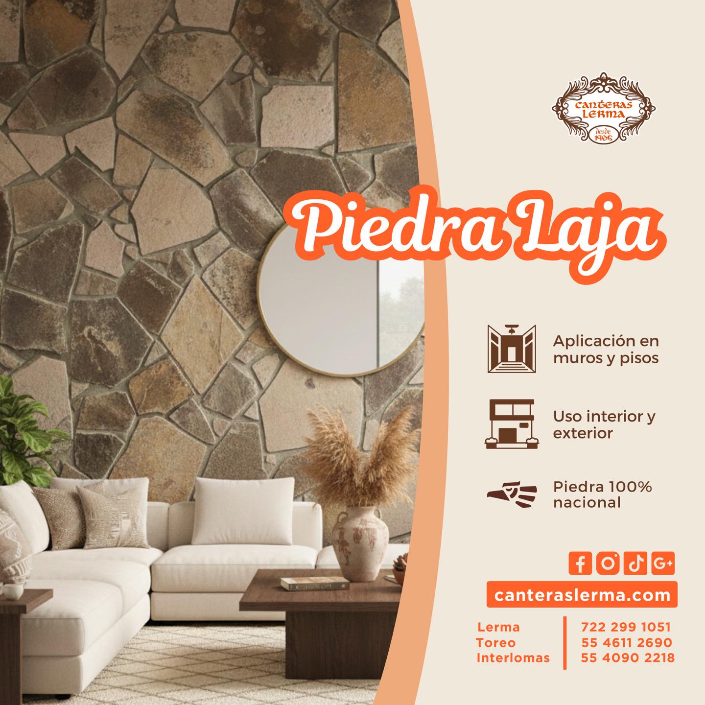 Renueva tus espacios con piedra laja natural. 🧡
Ideal para fachadas, muros, pisos y jardines.
Resistente, elegante y 100% natural. 🏡
#CanterasLerma #PiedraLaja #Recubrimientos #FachadasDePiedra #MurosDecorativos #DiseñoExterior #Arquitectura #Construcción