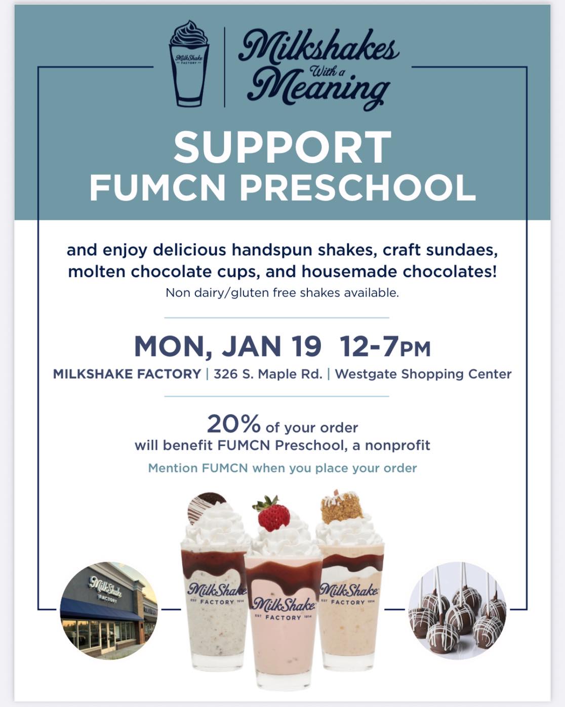 Did someone say “milkshakes”!? See you there!