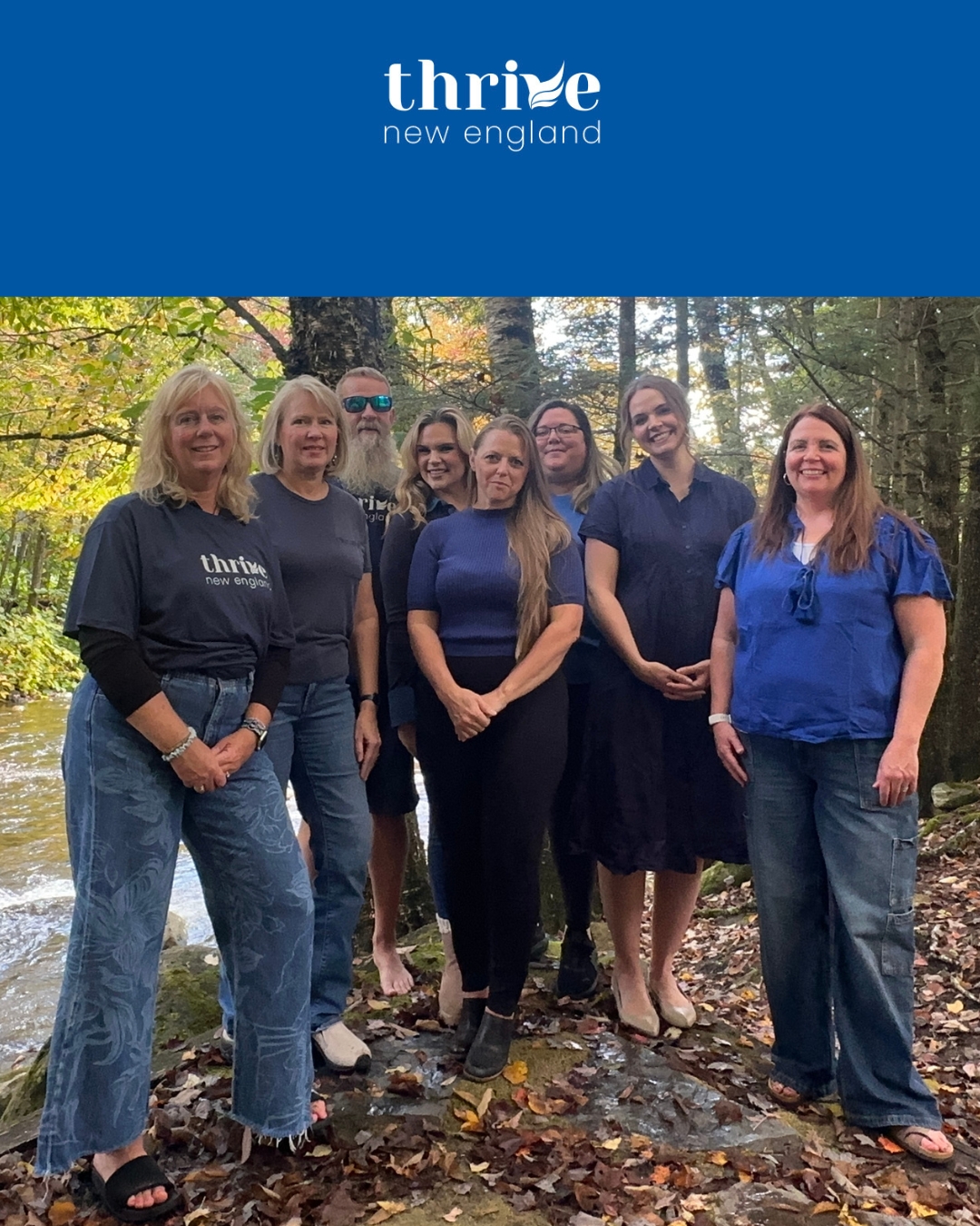 Today, we #WearBlueDay to raise awareness.
How you can get involved:
🔹 Wear blue today
🔹 Take a photo or short video
🔹 Post it on social media
🔹 Tag @ThriveNewEngland and use #WearBlueDay