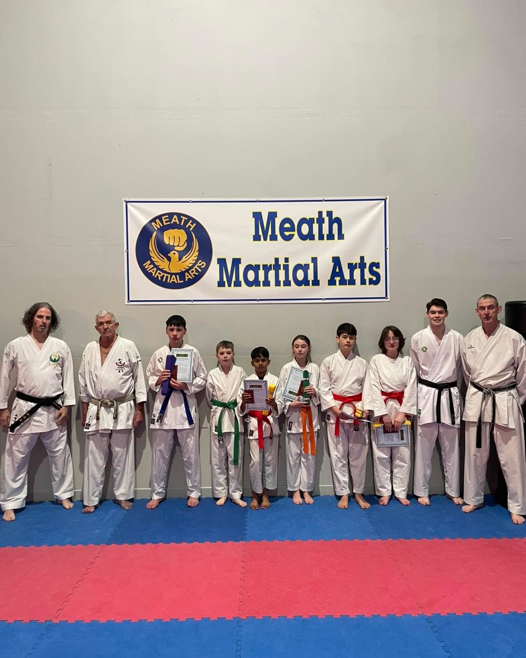We had a great course today with Sensei Derek Desmond, 7th Dan.
We also had a grading form beginner up to purple belt.
Well done to everyone who worked hard to achieve their grade.
