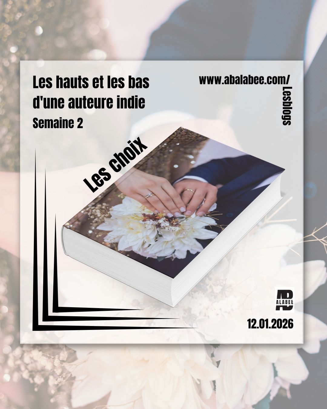 Les choix.
Cette semaine, j’ai beaucoup pensé aux choix de vie. Je fais le choix tous les jours de partager ma vie avec un individu fantastique et nous célébrons notre 25e anniversaire de mariage aujourd’hui. Petites décisions quotidiennes ou gros changements, tout être vivant doit faire des choix conscients ou non. Pour certains, c’est une question de survie ; pour d’autres, c’est plutôt métaphysique. Malgré mon tempérament impulsif et passionné — croyez-moi, même si je vis en Angleterre depuis près de 30 ans et que j’ai dû apprendre à contenir ma spontanéité et ma fougue, ma vraie nature se dissimule juste sous ma peau — j’ai dû apprendre à tourner ma langue sept fois avant de parler. J’ai choisi de m’adapter à ma société adoptive.
Quels choix ai-je dû faire cette semaine ?
abalabee.com/Lesblogs
Perso /boulot ; Auteure/éditeur ; un extrait du prochain roman de la série de l’Enfant-Gardien (Amé est pleine d’espoir); Astuce d’écriture; Promo et marketing.
Et vous? Quels choix avez-vous dû faire la semaine dernière?
#abalabee #viedauteure #sciencefantasy #blogueauteur #extraitderoman