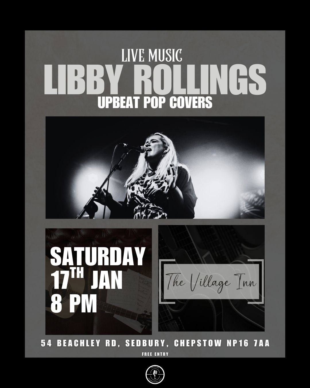 Need some plans for this weekend? We've got a lively Saturday night in store for you, featuring upbeat pop covers from the fantastic Libby Rollings! Come and share the warmth and the fun ☺️🎶
🗓️ Saturday 17th January
⌚ 8PM
📍 The Village Inn, Sedbury
#livemusicvenue #saturdaynight #livemusic #saturdaynights #sedbury #saturday