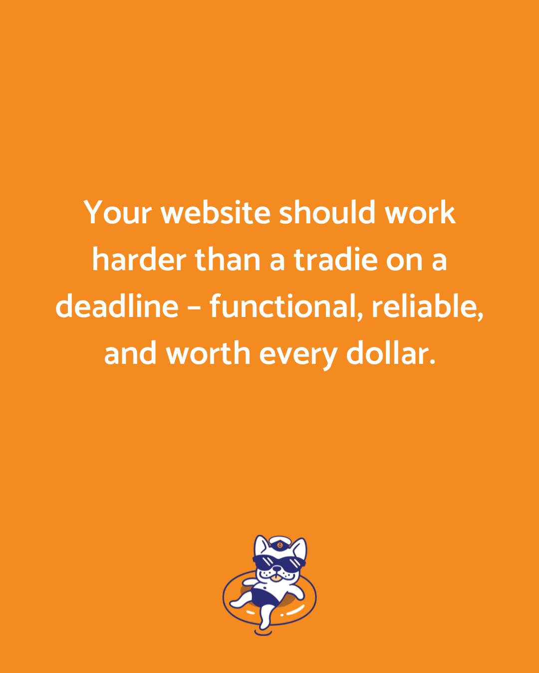 Look, I'm not saying your website needs to rock up at 6am with a ute full of tools... but it should probably be just as reliable.
Think about it. A good tradie shows up on time (yes, they do exist – I've met one), does the job properly, doesn't leave you hanging, and makes it look easy. That's exactly what your website should be doing – 24/7.
But here's what I see way too often:
💻 Websites that take longer to load than it takes to make a coffee
💻 Contact forms that go nowhere (hello, lost leads)
💻 Mobile versions that look like they've been through a blender
💻 "Under construction" pages from 2019
Your website is working even when you're not. It's your digital employee who never calls in sick, never takes a smoko break, and is ready to convert customers at 2am on a Sunday.
So if your website's currently more "dodgy renovation" than "quality craftsmanship," maybe it's time for an upgrade.
Because unlike a tradie, your website should never ghost you when the job's half done.
.
.
.
#socialseadog #websitedesign #webdevelopment #smallbusinesswebsite #digitalmarketing #goldcoastbusiness #websitetips #australiansmallbusiness #webdesign #marketingtips #smallbizowner #businesswebsite #onlinemarketing #websitehelp #goldcoastsmallbusiness #marketinghumour #websitemaintenance #smallbiztips #localbusiness #marketingadvice