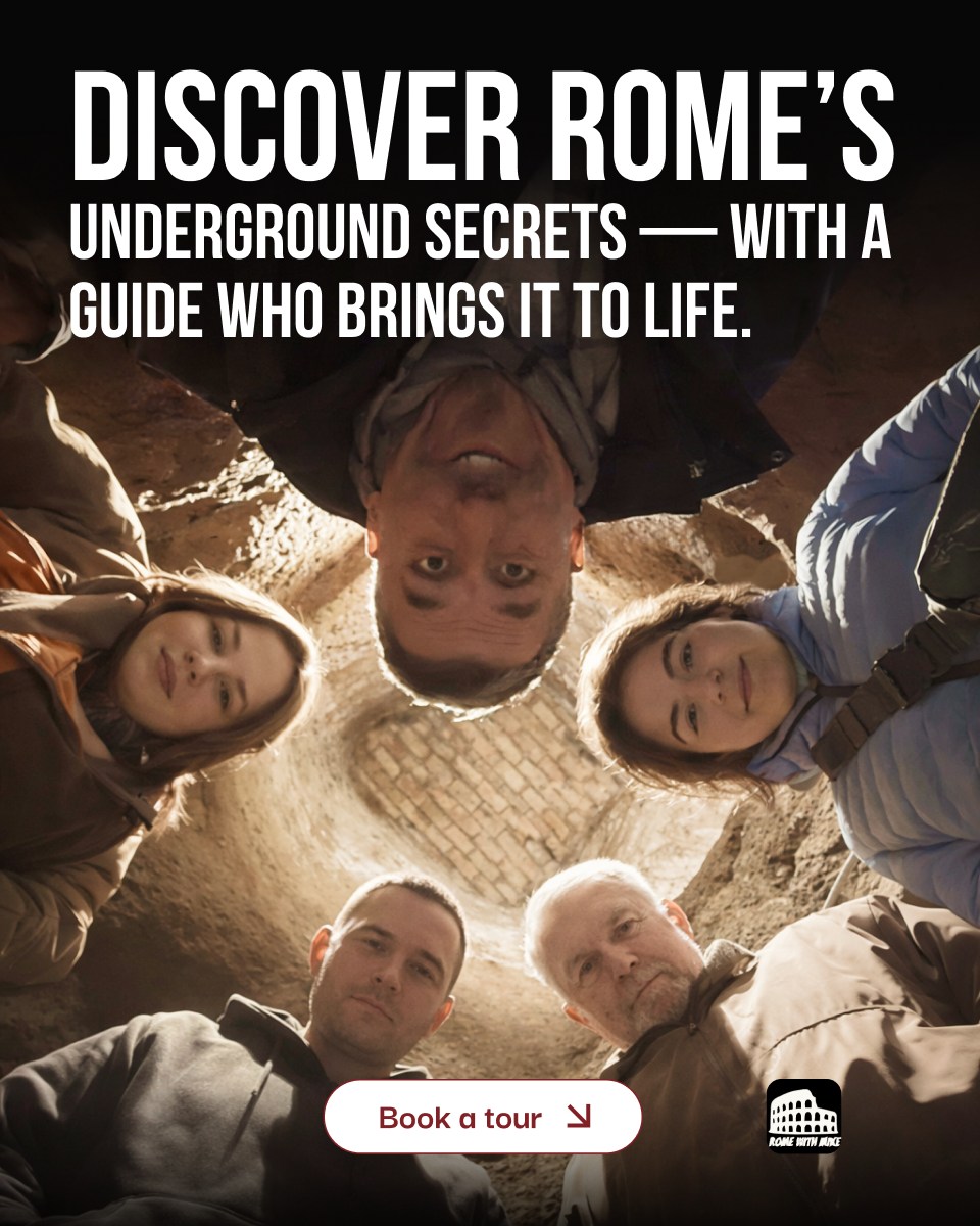 Rome With Mike feels more like a walk with a funny friend than a tour. Think bone crypts 💀, scandalous emperors, and secret spots - no scripts, no crowds.