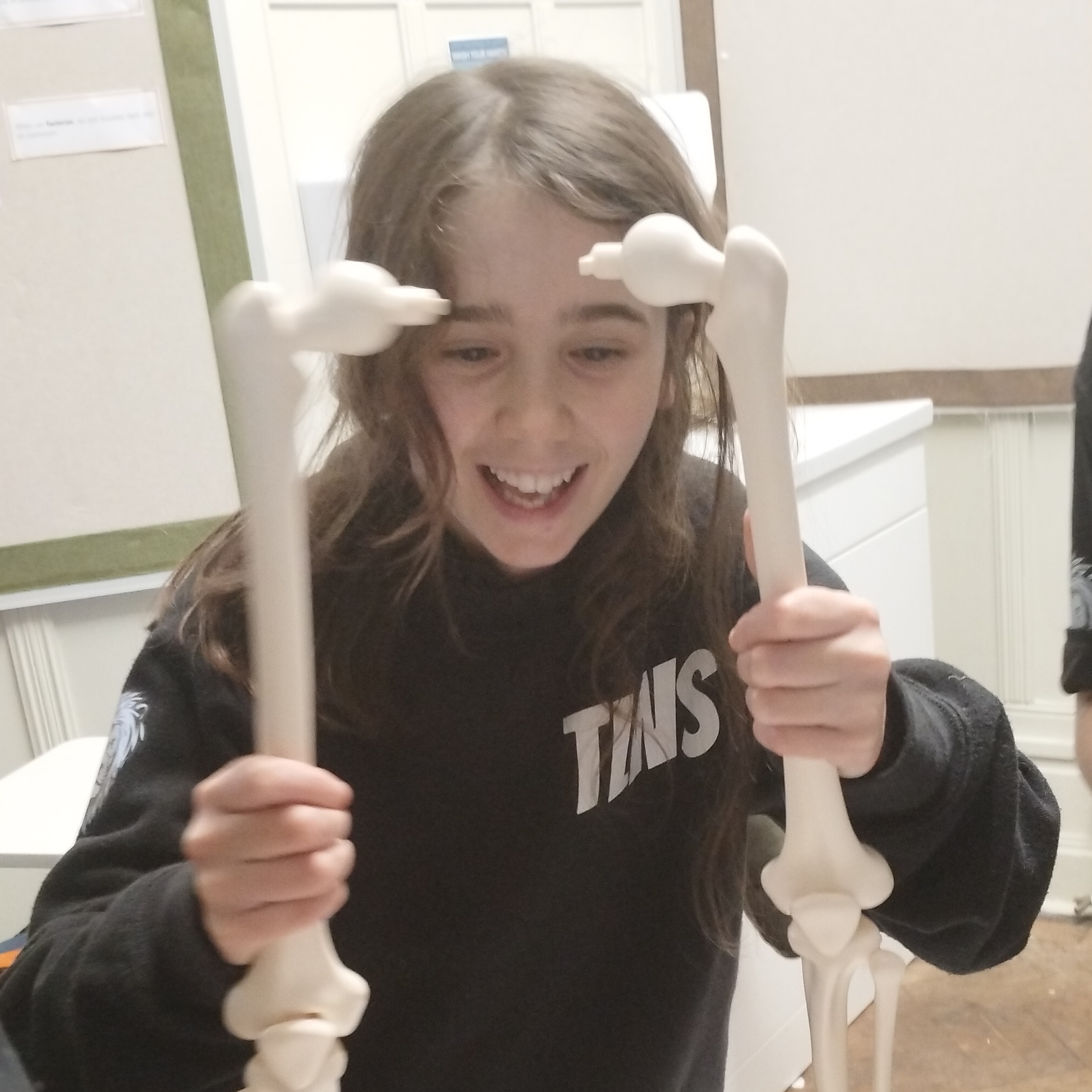 Our Year 7 students had a fantastic hands-on biology lesson this week as they worked together to build a model of the human body. Students really got stuck in, identifying different bones and carefully locating where internal organs belong - learning by doing at its best!
The lesson was a great example of our school values in action. Students showed ambition as they challenged themselves to learn new scientific vocabulary, resilience as they problem-solved and corrected mistakes, and community through teamwork and supporting one another.
This collaborative, respectful learning also links closely to British values, promoting cooperation, mutual respect and shared responsibility in the classroom.
Well done to Year 7 for their enthusiasm and teamwork - a brilliant lesson full of curiosity and fun!