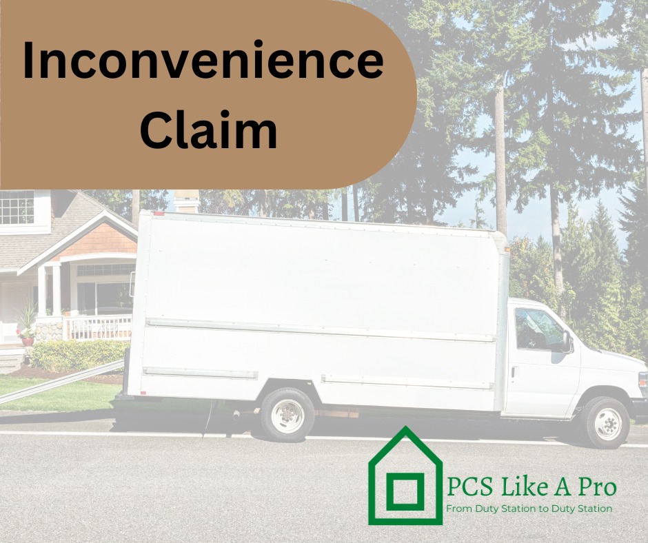 Understanding the Inconvenience Claim
The IC is designed to provide compensation for when your items miss the RDD - Required Delivery Date.
Here's What You Need to Know:
- If your UAB shipment is delayed due to AMC, you unfortunately cannot file a claim against the government. Since UAB is flown as space available, the TSP cannot control the schedule of the flight availability.
- If your shipment arrives to the area before you, it meets the requirement of the Required Delivery Date because the company had the ability to deliver your items.
- If your items go to storage, the TSP now has a timeline to deliver out of storage for you to be eligible for an IC.
1) The TSP cannot deliver your shipment within seven (7) government business days of the date you first contact the TSP requesting delivery. You call your TSP on “Day 1 (Mon)” and the TSP is unable to deliver by “Day 10 (Wed).”
2) You request a delivery date more than seven (7) government business days in advance and the TSP cannot deliver it within two (2) government business days after that requested delivery date. Example: You call your TSP on “Day 1 (Mon)” requesting delivery on “Day 15 (Mon) and your TSP is unable to deliver your
shipment by “Day 17 (Wed)”, you are eligible for an inconvenience claim.
#pcslikeapro #inconvenienceclaim