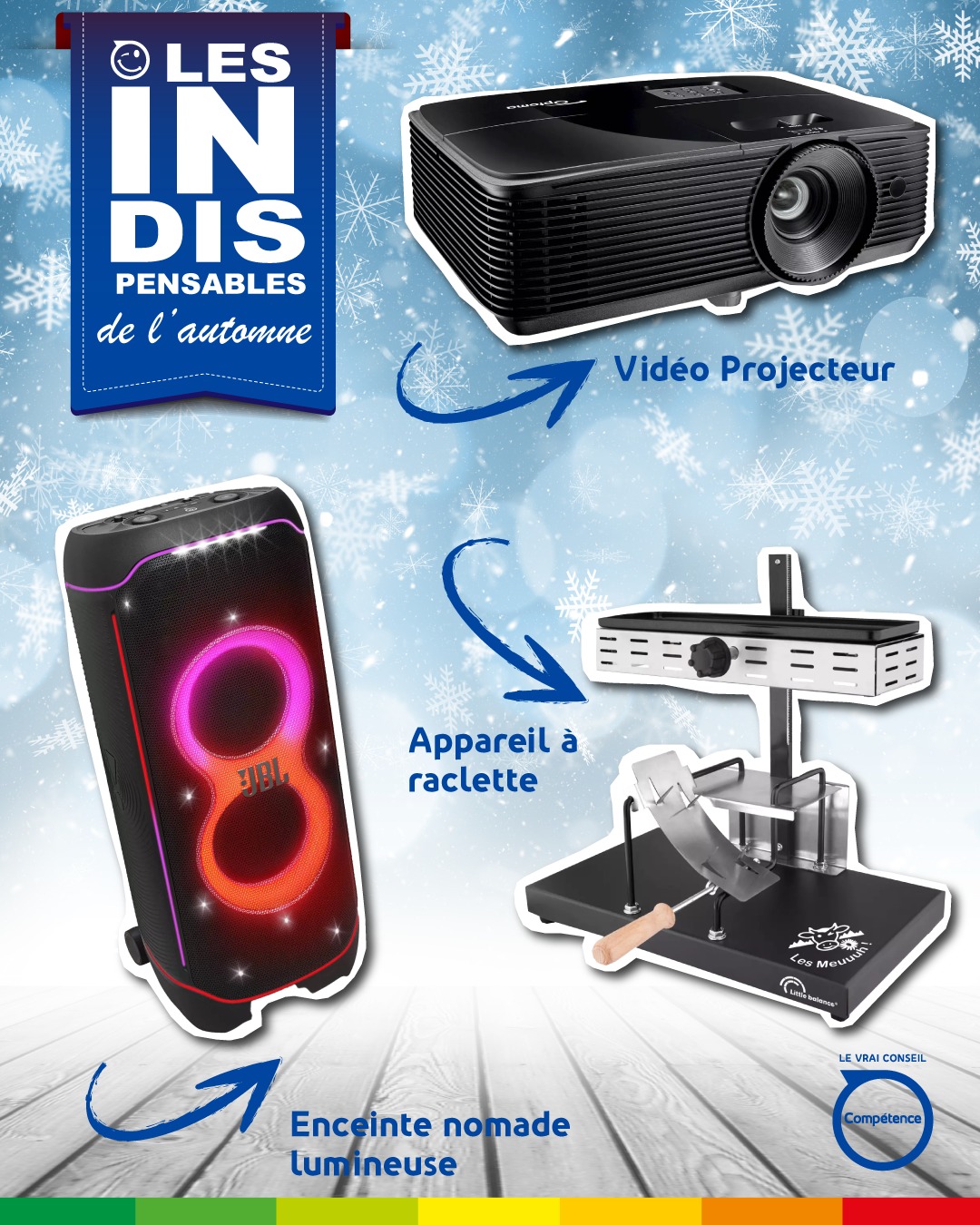 ❄️ Indispensables de l’hiver 3, par Compétence !
Quand le froid s’invite à l’extérieur, le confort devient une priorité à l’intérieur.
Avec les indispensables de l’hiver Compétence, équipez-vous pour passer la saison bien au chaud et profiter pleinement de vos moments à la maison.
À découvrir dans les magasins Compétence
https://www.magasinscompetence.fr/
#IndispensablesHiver #MagasinCompétence #ConfortMaison #Hiver #BienChezSoi