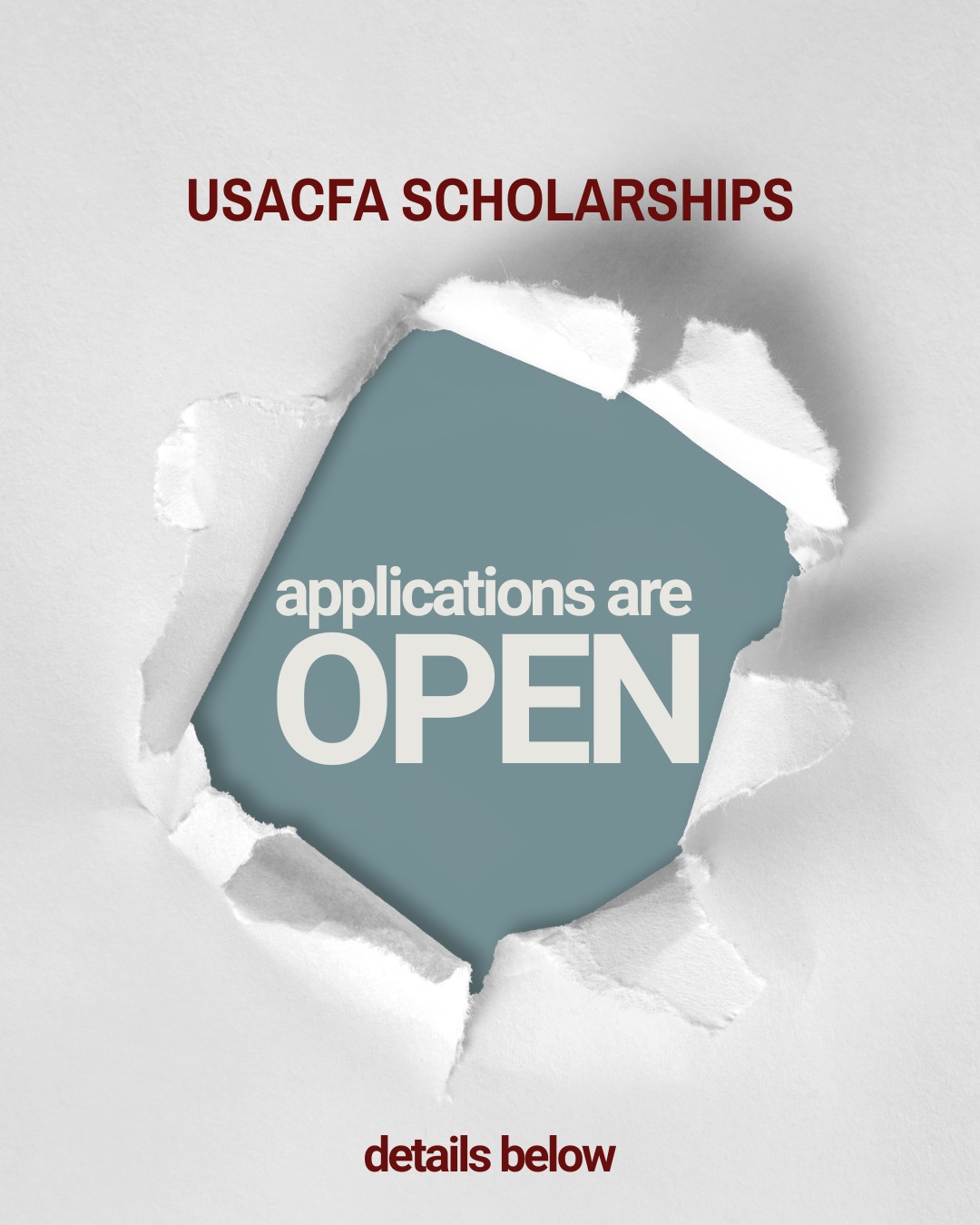 ➡ Are you someone with CF who is seeking an artistic and/or educational degree from an institution in the United States?
🎓 USACFA is proud to offer four scholarships! Applications are now open with the first application deadline being March 30, 2026 for The Stenzel Scholarship.
🔗Visit https://www.cfroundtable.com/scholarships for more information. Link in bio!
‼ Please tag (or share with) anyone you know that may be interested and drop any questions you have below!
#cfirl #cf #cysticfibrosis #scholarshipopportunities #cfrawareness