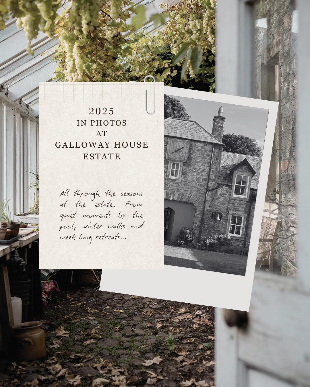 Captured moments of 2025 ⏳
Through every season, the beauty of the estate never fails to greet us, revealing itself in so many different forms.
