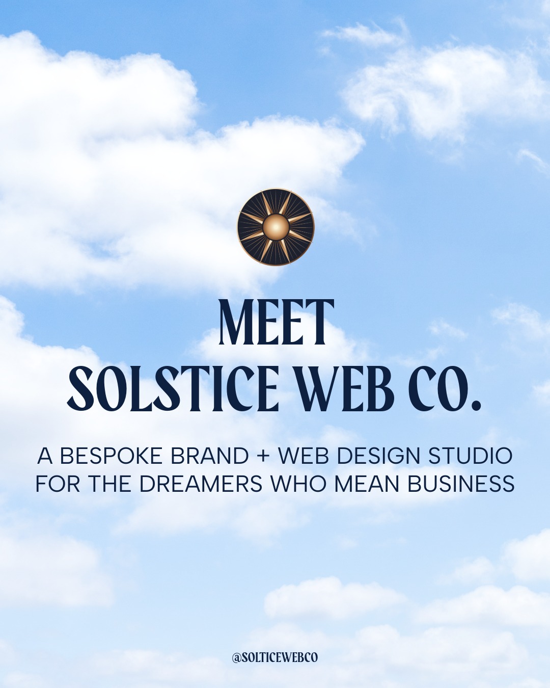 New year, new ambitions.. I suppose it's time we re-introduce Solstice Web Co.! 🌞
Solstice Web Co. exists to help small businesses, creatives, and growing ideas of all kinds turn “I know my business needs help” into something clear, profitable-for-you, and easy-to-use for your users. If your business is growing and your branding or website hasn’t caught up yet, you've found yourself in the perfect place.
Where are all my dreamers? What are you imagining for your business this year? I want to hear all about it. Reach out at www.solsticewebco.com/contact.
#letsmakeawebsite #shineon