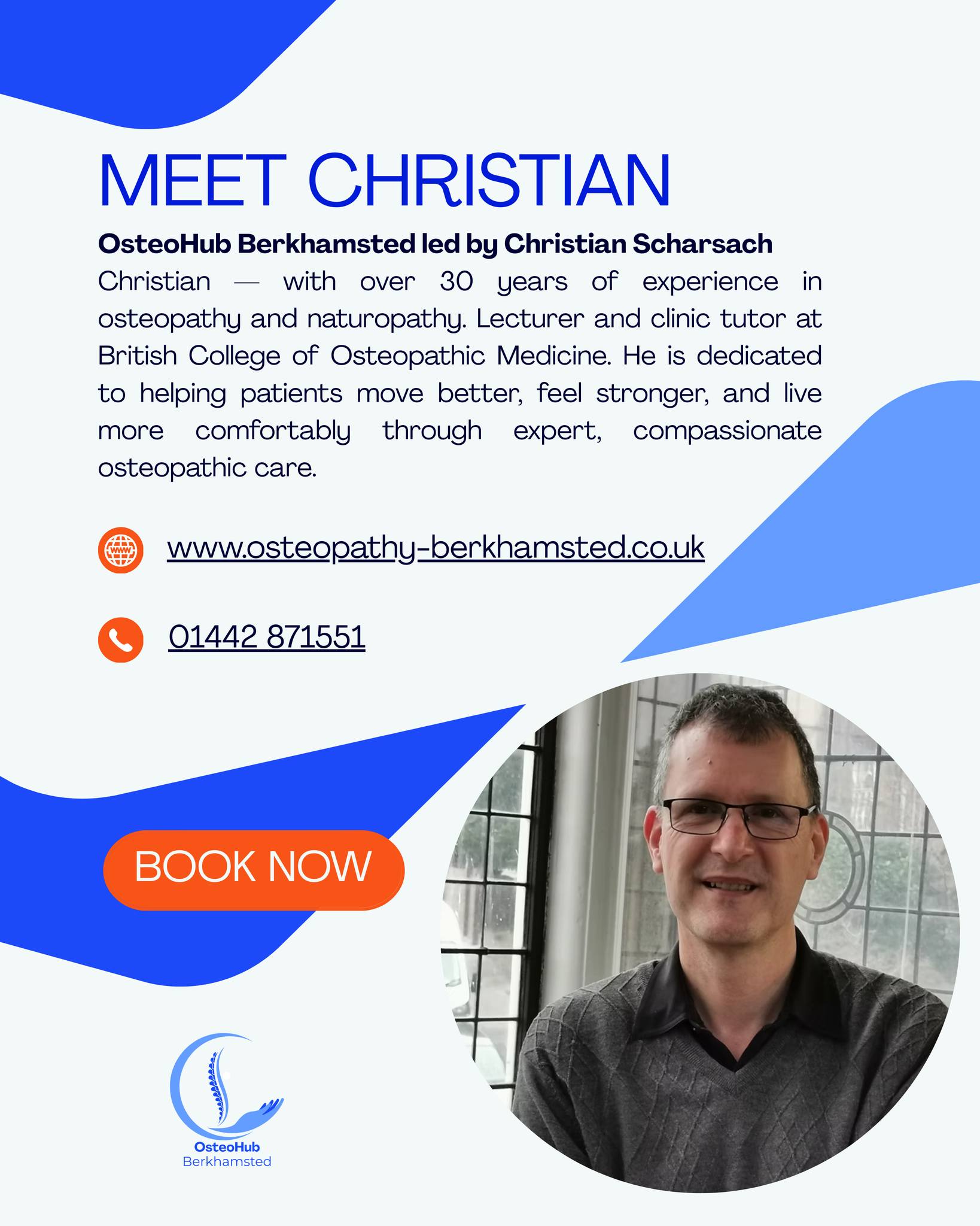 #OsteoHubBerkhamsted #RestoreRebalanceRevitalise #Osteopathy #Naturopathy #BackPain #NeckPain #Posture #WellnessJourney #Berkhamsted #SpineHealth #MoveBetter #berkhamstedhighstreet #BookNow
https://www.osteopathy-berkhamsted.co.uk/