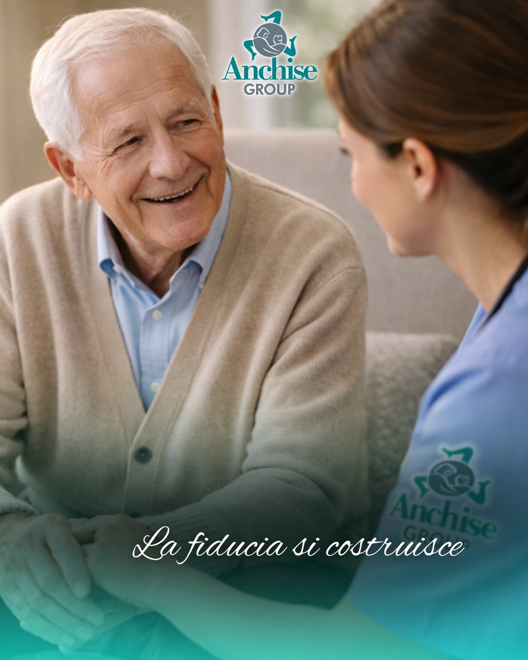 La fiducia non nasce in un giorno
Si costruisce nel tempo
Con piccoli gesti
E con la certezza di potersi affidare a qualcuno