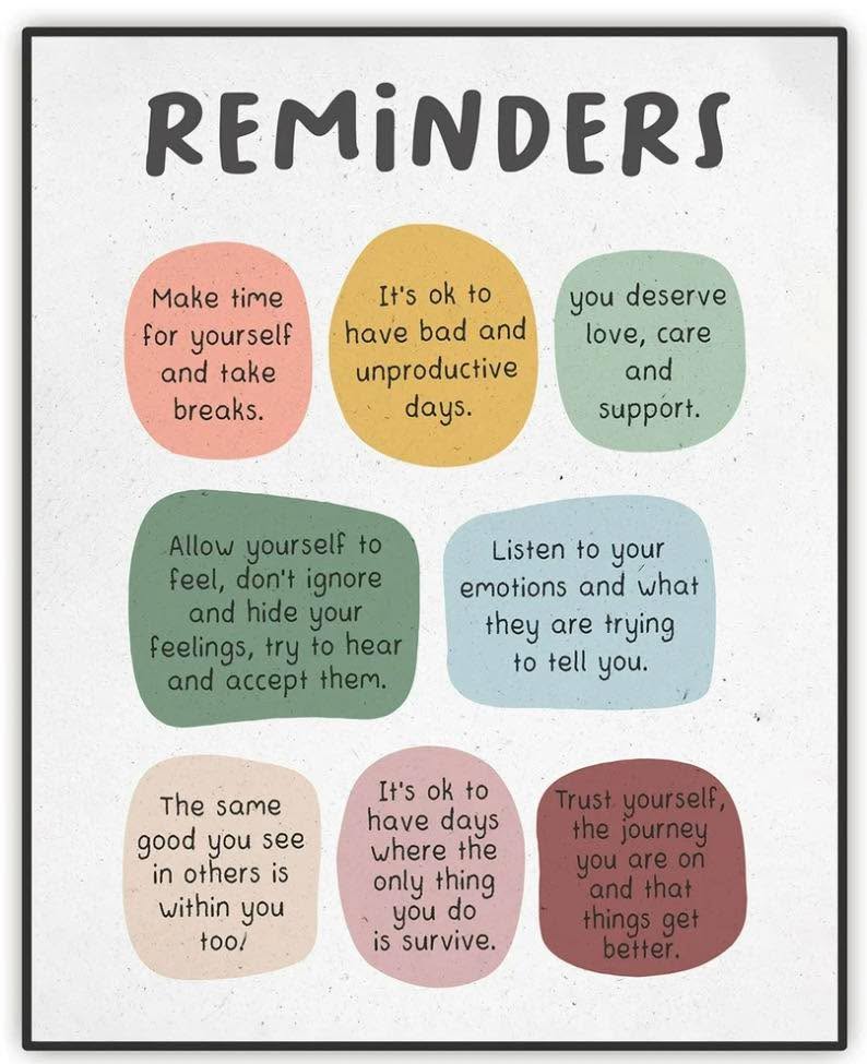 🌿 Gentle self-care reminders 🌿
Rest is allowed.
Bad days are human.
Your feelings matter.
You deserve care — especially from yourself.
Slow down. Listen inward. Be kind to your body and mind 🤍
At Holistic Rose Wellness, we believe true care starts with awareness, patience, and support — for both your body and your mind.
Take what you need from this today 🤍
Leave the rest.
💗 Save this as a reminder
💗 Share with someone who needs it
💗 Be gentle with yourself today
#SelfCareReminders #HolisticWellness
#GentleHealing #NervousSystemCare
#ChiropracticWellness #MindBodyHealth