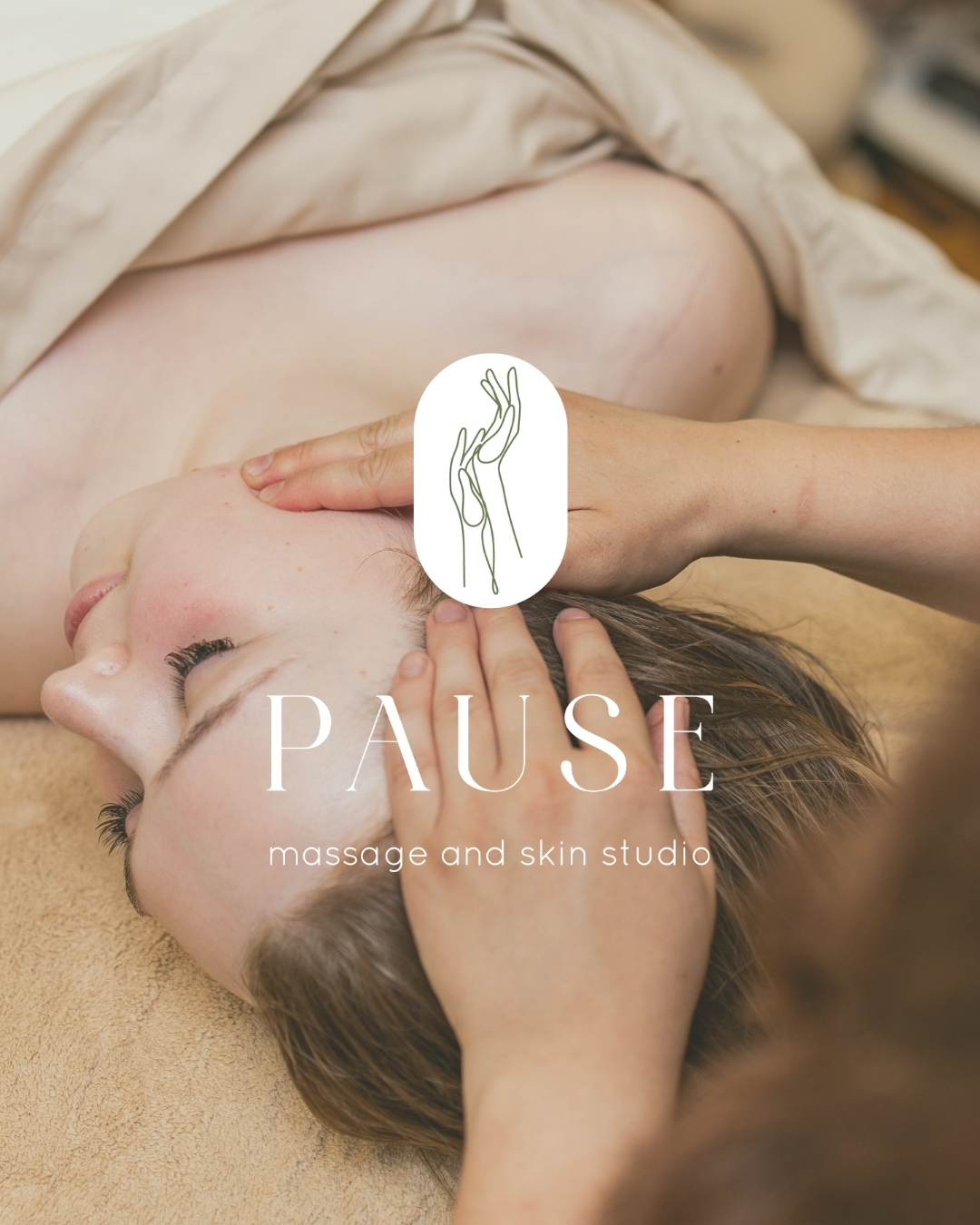 Meet Pause 🤍
This massage + skin studio built around the idea that rest is productive, and slowing down is not a luxury, but something you deserve.
From the calming tones to the elegant text, every part of Pause’s branding reflects the experience inside the studio—grounded, elevated, and deeply restorative. Branding isn’t just about looking good online; it’s about telling your story before a single word is spoken and making people feel something before they ever walk through the door.
Pause is an invitation to exhale, unplug, and come back to yourself. ✨