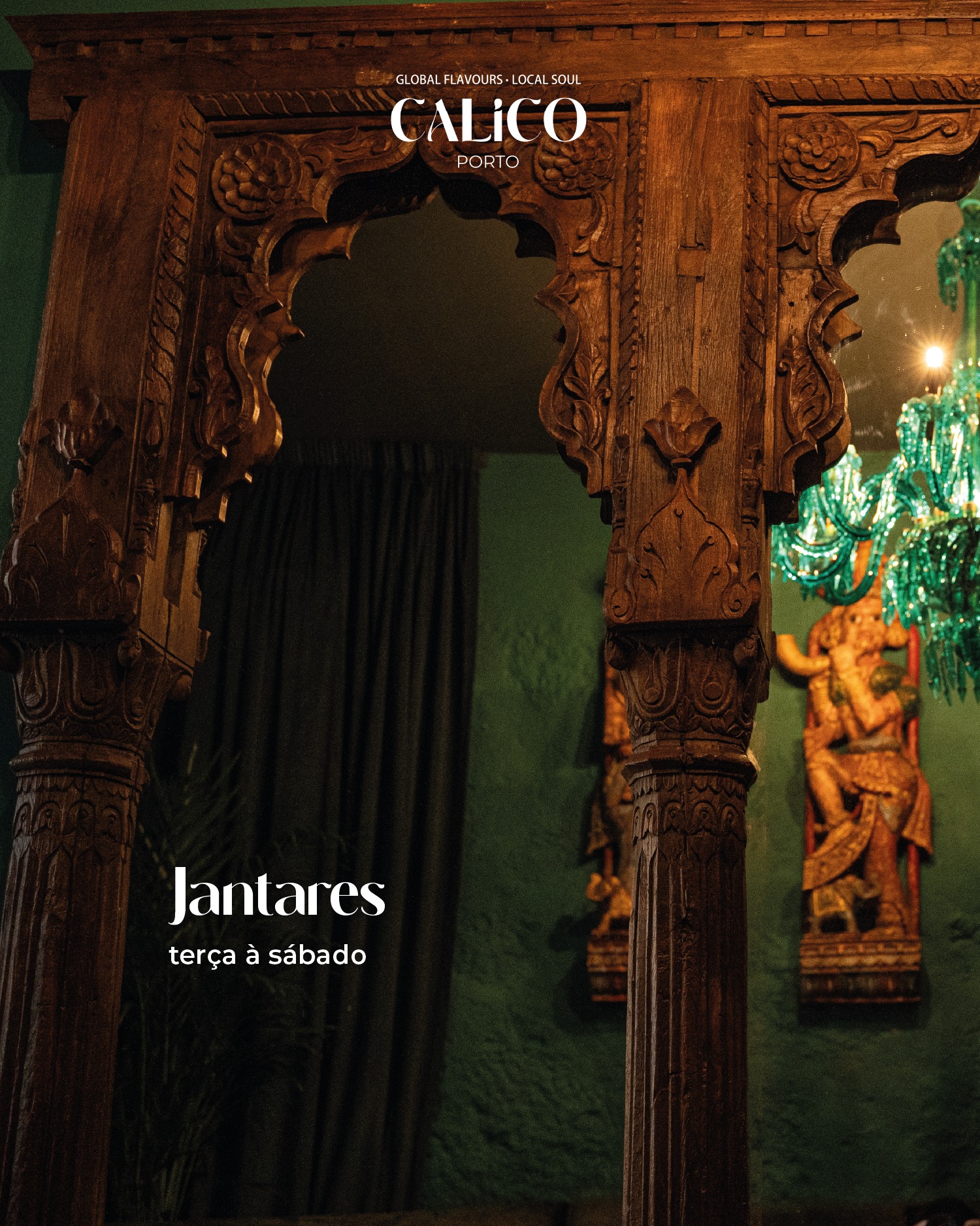 Comece fevereiro da melhor forma!
Venha jantar hoje no Calico e desfrute de boa comida, cocktails e música envolvente.
Faça já a sua reserva e garanta a sua mesa.
Estamos na Rua da Meditação, 70 – Porto.
#calicoporto #bar #gastronomia #restaurante #porto