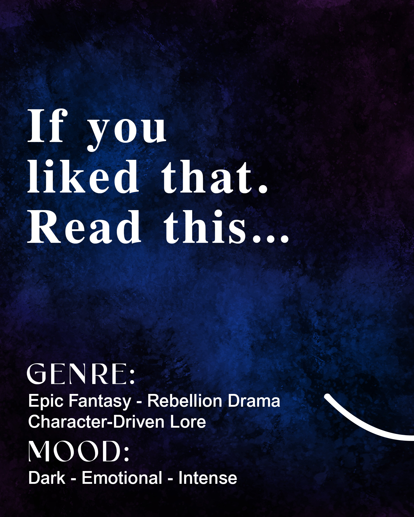 If you liked that. Read this…
Genre: Epic Fantasy - Rebellion Drama - Character-Driven Lore
Mood: Dark - Emotional – Intense
You’ll love Divine Lines, where rebellion burns kingdoms, faith becomes fire, and every hero is a weapon carved by their past.
#DivineLines #EpicFantasy #FantasyBooks #BookishWorlds #HighFantasy #DarkFantasy�#FantasyReaders #Bookstagram #BookTok #FantasySaga #FictionalWorlds #FantasyLore #fallfantasy #winterfantasy #2025fantasybookrecs #booktok #bookrecommendations #fyp