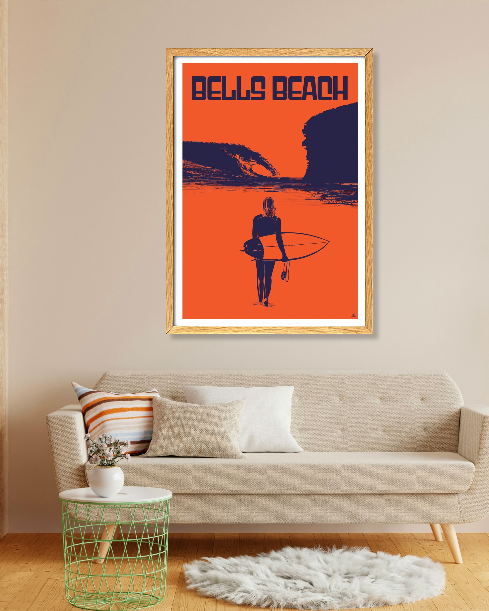 Bells Beach prints. Grand. Imposing. Australia's most iconic surf break for your home.
#SurfArt #AustralianSurfing #CoastalInteriors #SurfPrintsAustralia #SurfCulture