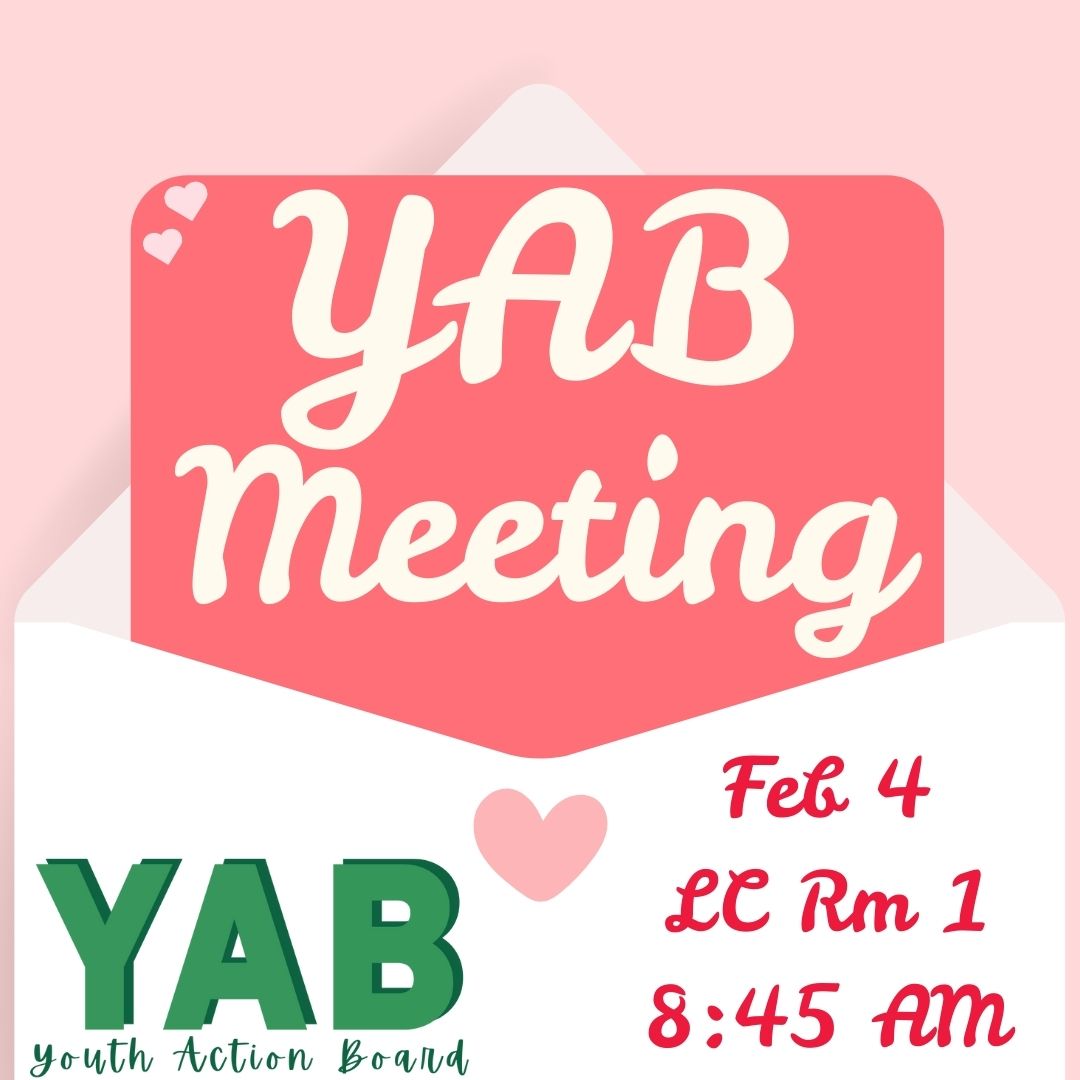 Lake Orion YAB has their first meeting of February this week, Wednesday, February 4th!