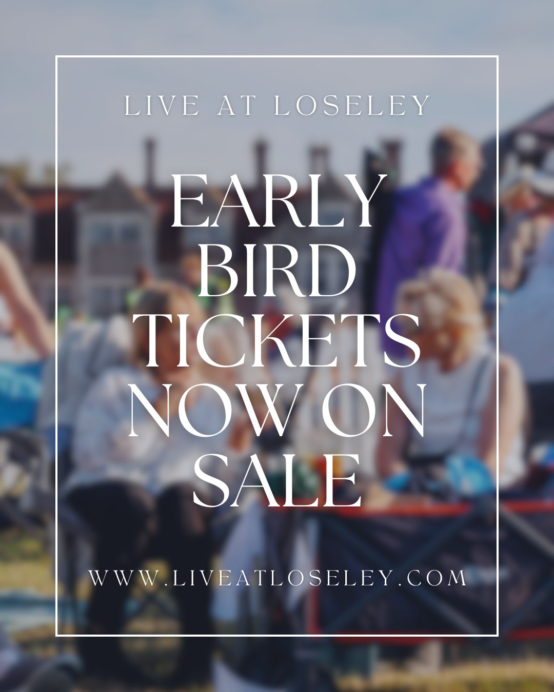 ✨ Early Bird Tickets are now on sale! ✨
Three unforgettable nights. One iconic weekend at Loseley Park.
🎉 Friday 7th August – 80s vs 90s Live
🎭 Saturday 8th August – Musicals Under the Stars
🤠 Sunday 9th August – Country at Loseley
Early Bird tickets are reduced in price – once they’re gone, they’re gone.
Buy now and secure the best price for Summer 2026.
#LiveAtLoseley #LoseleyPark #EarlyBirdTickets #SurreyEvents
#SummerFestival #OpenAirConcert #80sVs90s #MusicalsUnderTheStars
#CountryAtLoseley #VisitSurrey #GuildfordLife