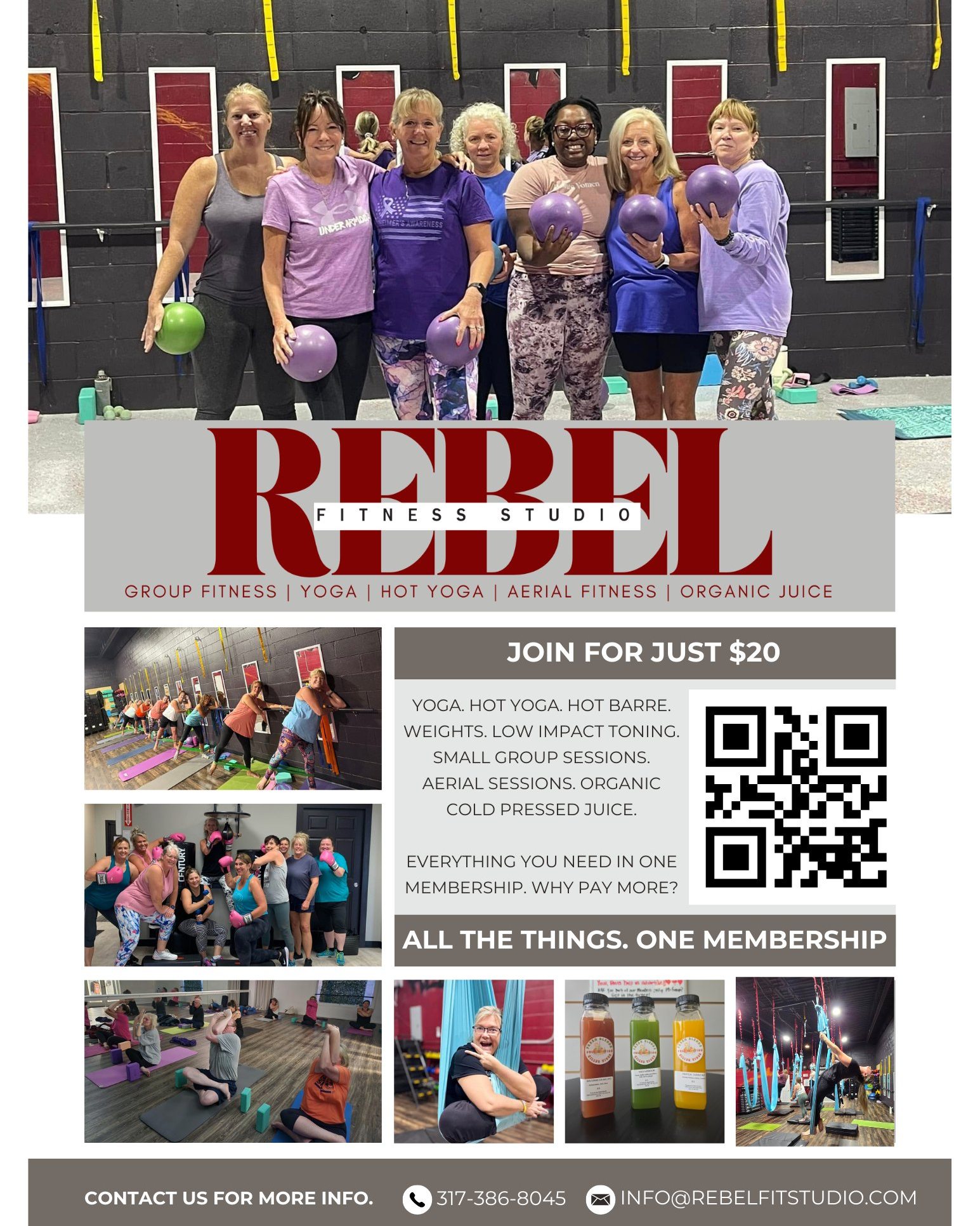What are you waiting for? We have all the things in one membership. Visit our website for more details!
#rebelsalwaysrise #rebelfitstudio #brownsburgindiana #hendrickscountyindiana #danvillein #Community #avonin #plainfieldindiana #cardioworkout #shoplocal #smallbusiness #hendrickscounty #yogaisforeverybody #HendricksCountyIN #yogaeverydamnday #lovethebodyyourein #strongisthenewpretty #317yogis #selfcare #sweatyworkout #mytribe #barre #firefitavon #hotyogastudio #hotyogalife #pulpfrictionavon