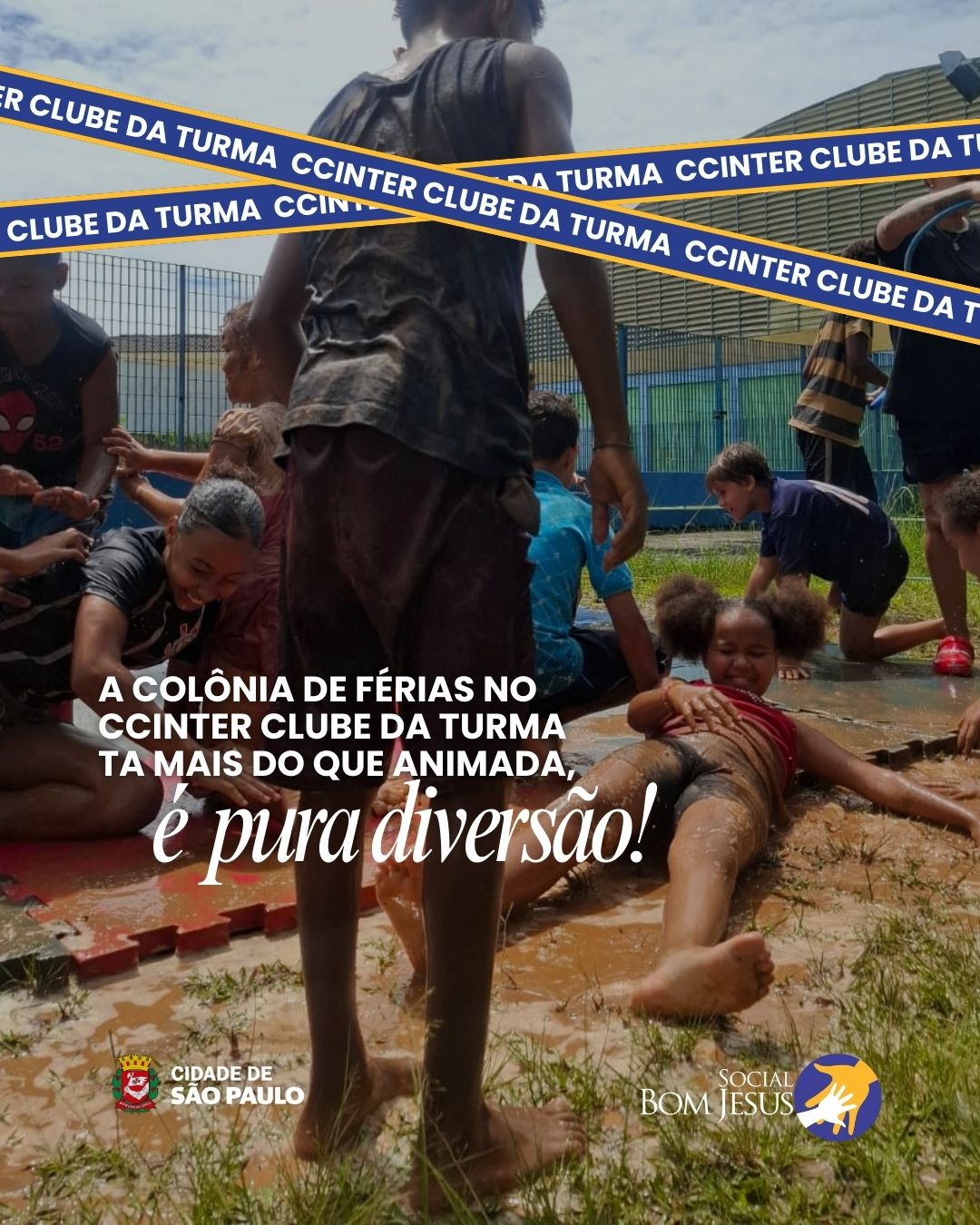 Janeiro é tempo de brincar, aprender e se divertir! ✨
No CCInter Clube da Turma, nossa Colônia de Férias está cheia de atividades especiais para as crianças: jogos, oficinas, esportes, cultura e muita convivência.
Além de garantir momentos inesquecíveis, a colônia promove integração, amizade e novas descobertas — tudo em um ambiente seguro e acolhedor. 💛
Porque férias boas são aquelas que ficam na memória!
#ONG #Férias #socialbomjesus